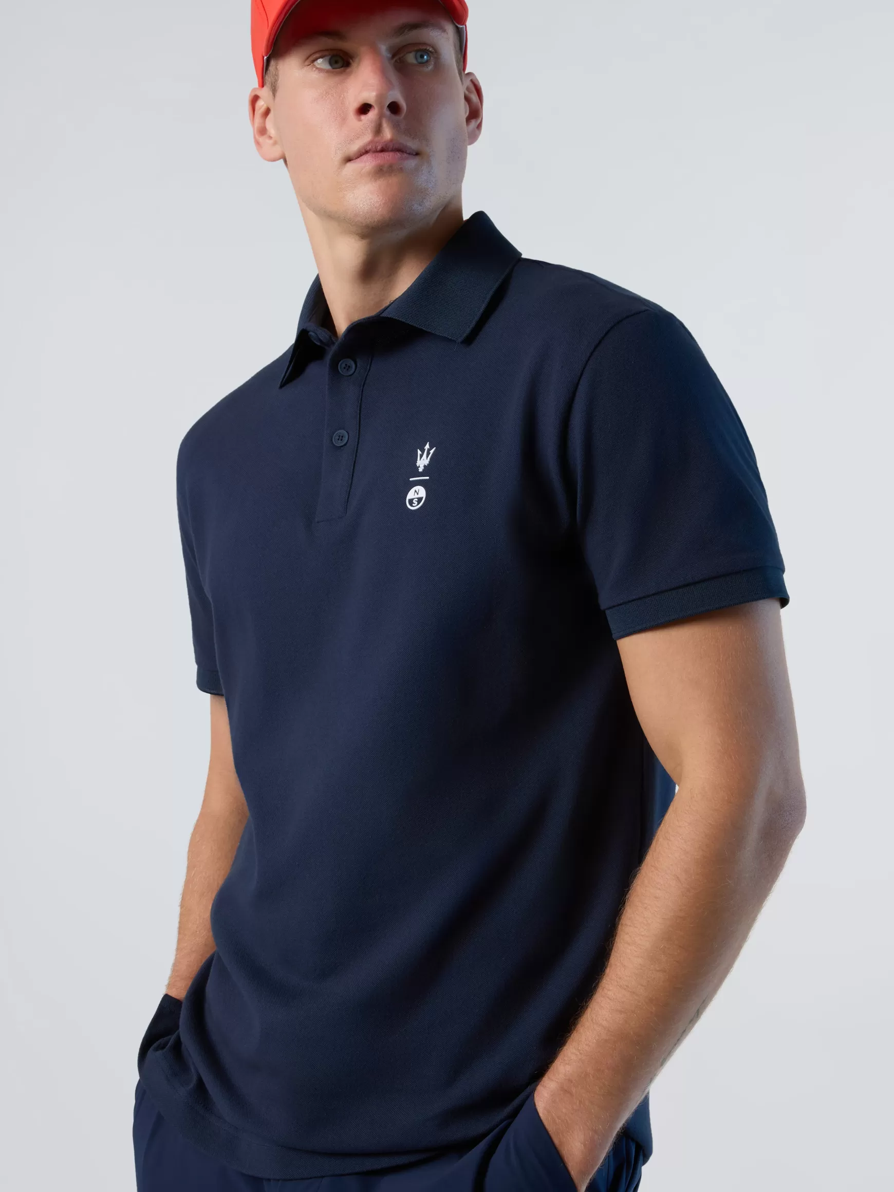 North Sails Polo con motivo a righe>Uomo Outlet