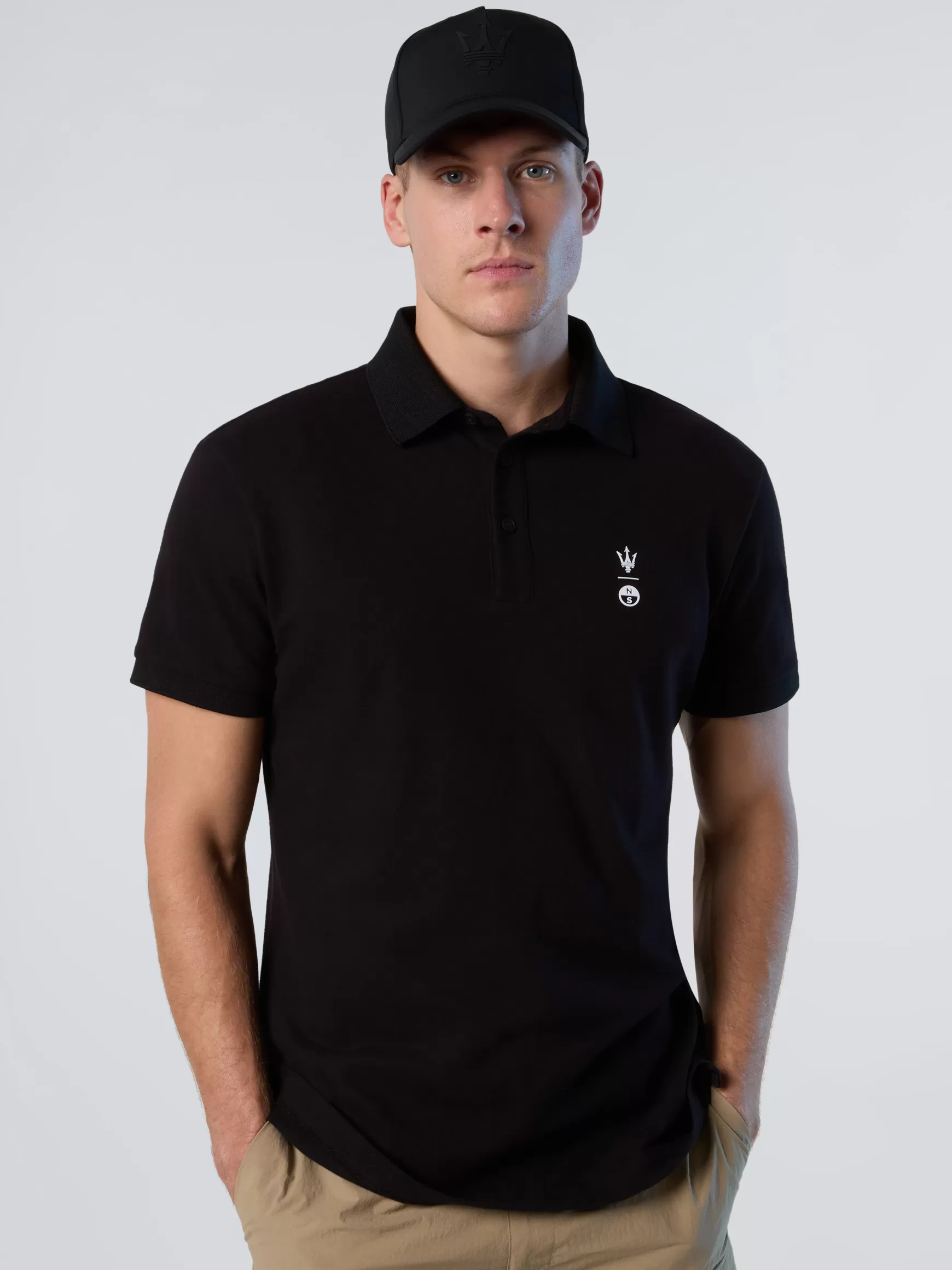 North Sails Polo con motivo a righe>Uomo Outlet