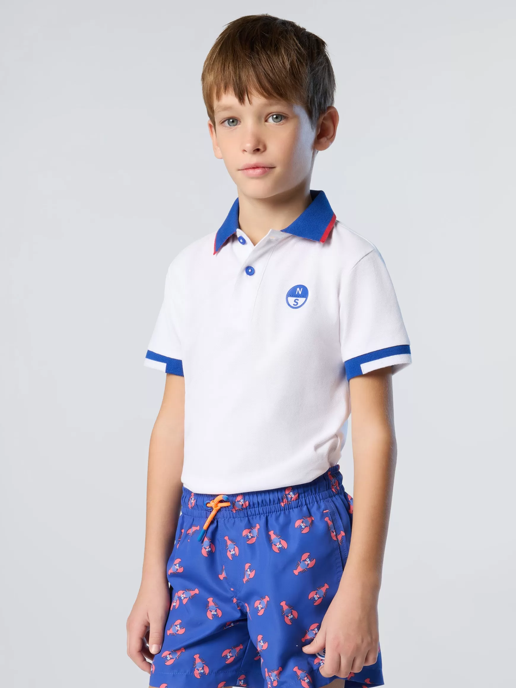 North Sails Polo con motivo bicolor> Outlet | Polo