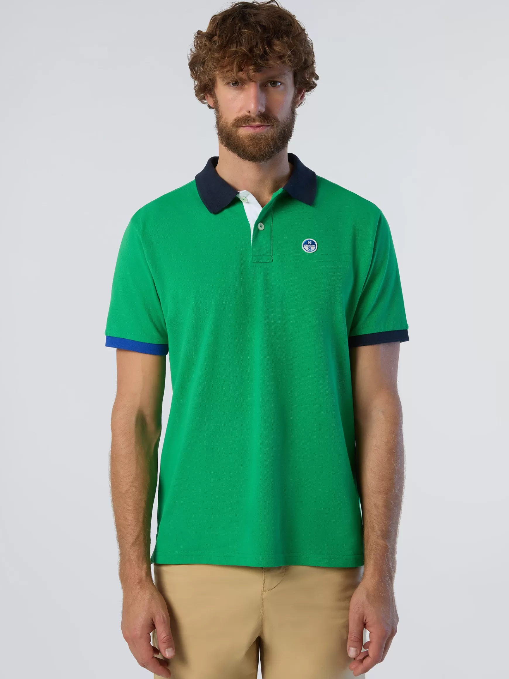 North Sails Polo in cotone organico>Uomo Outlet