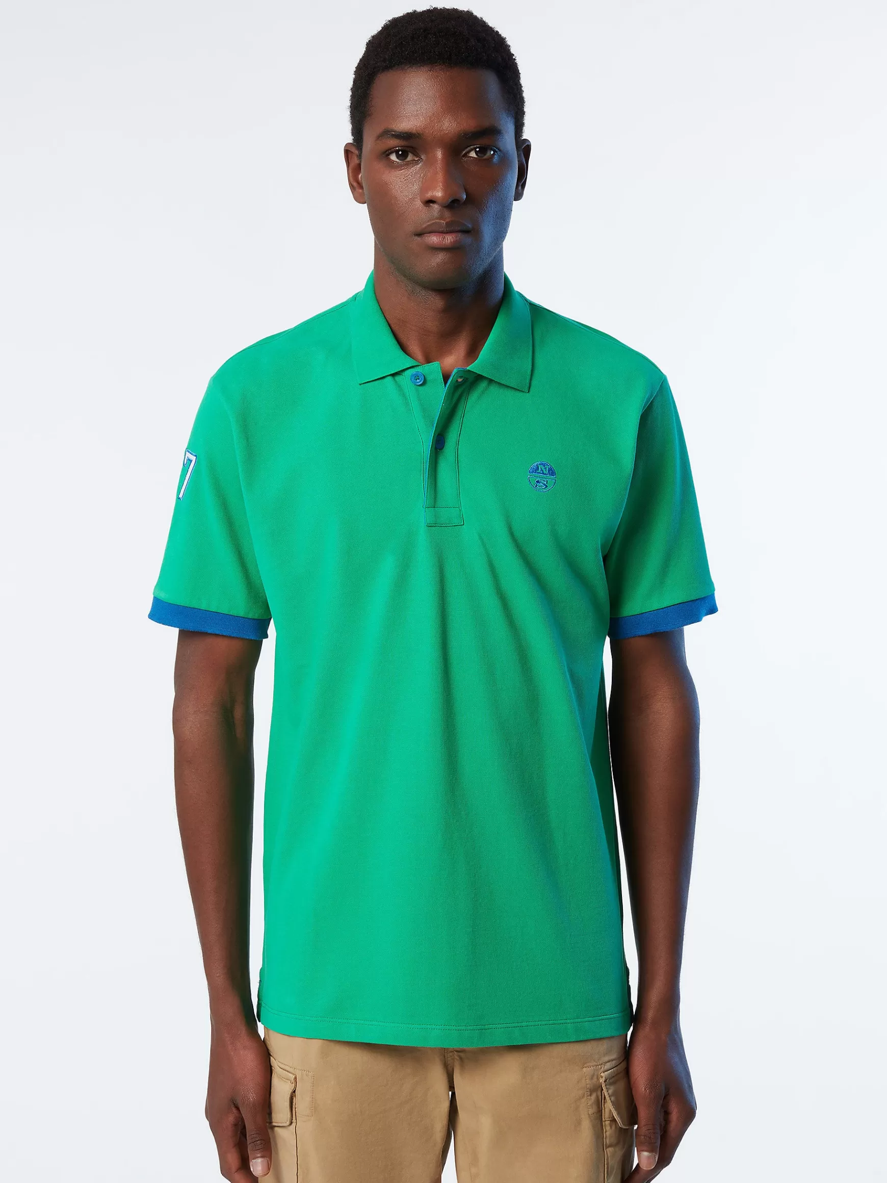 North Sails Polo in cotone organico>Uomo Outlet
