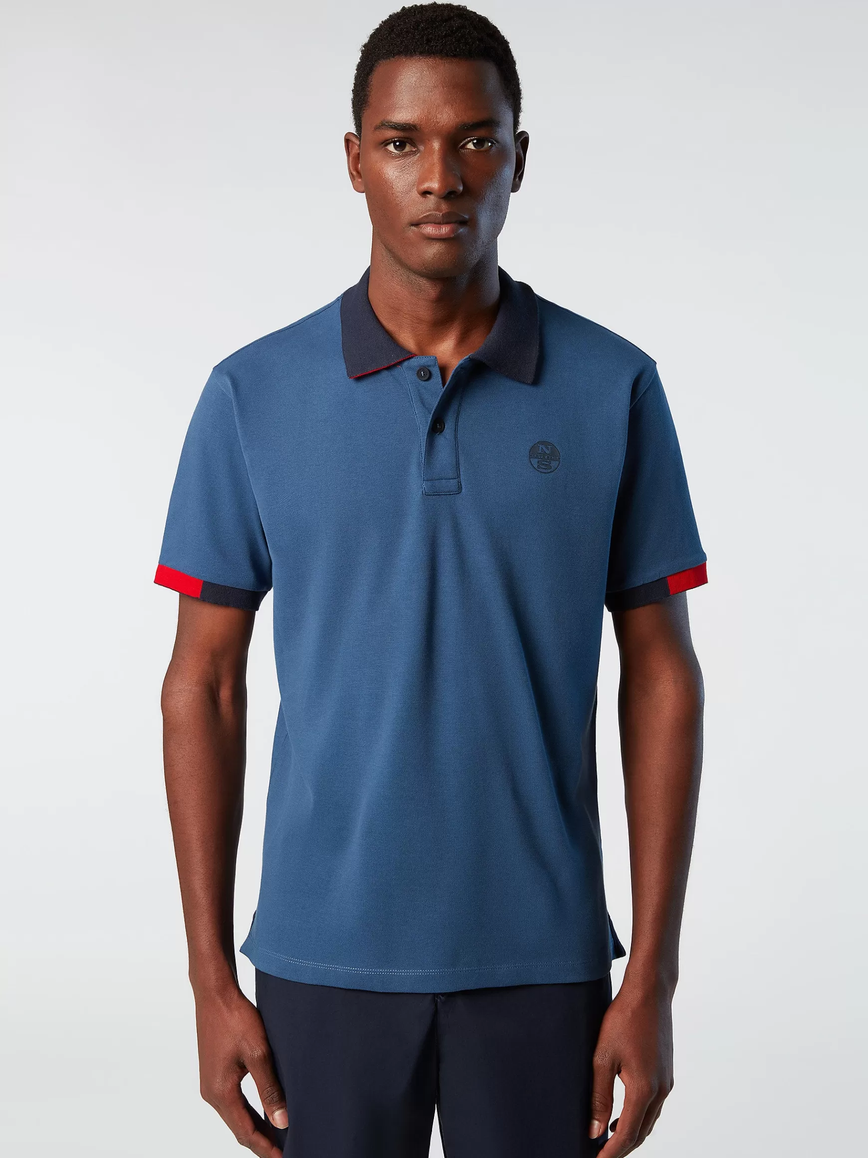 North Sails Polo in cotone organico>Uomo Outlet
