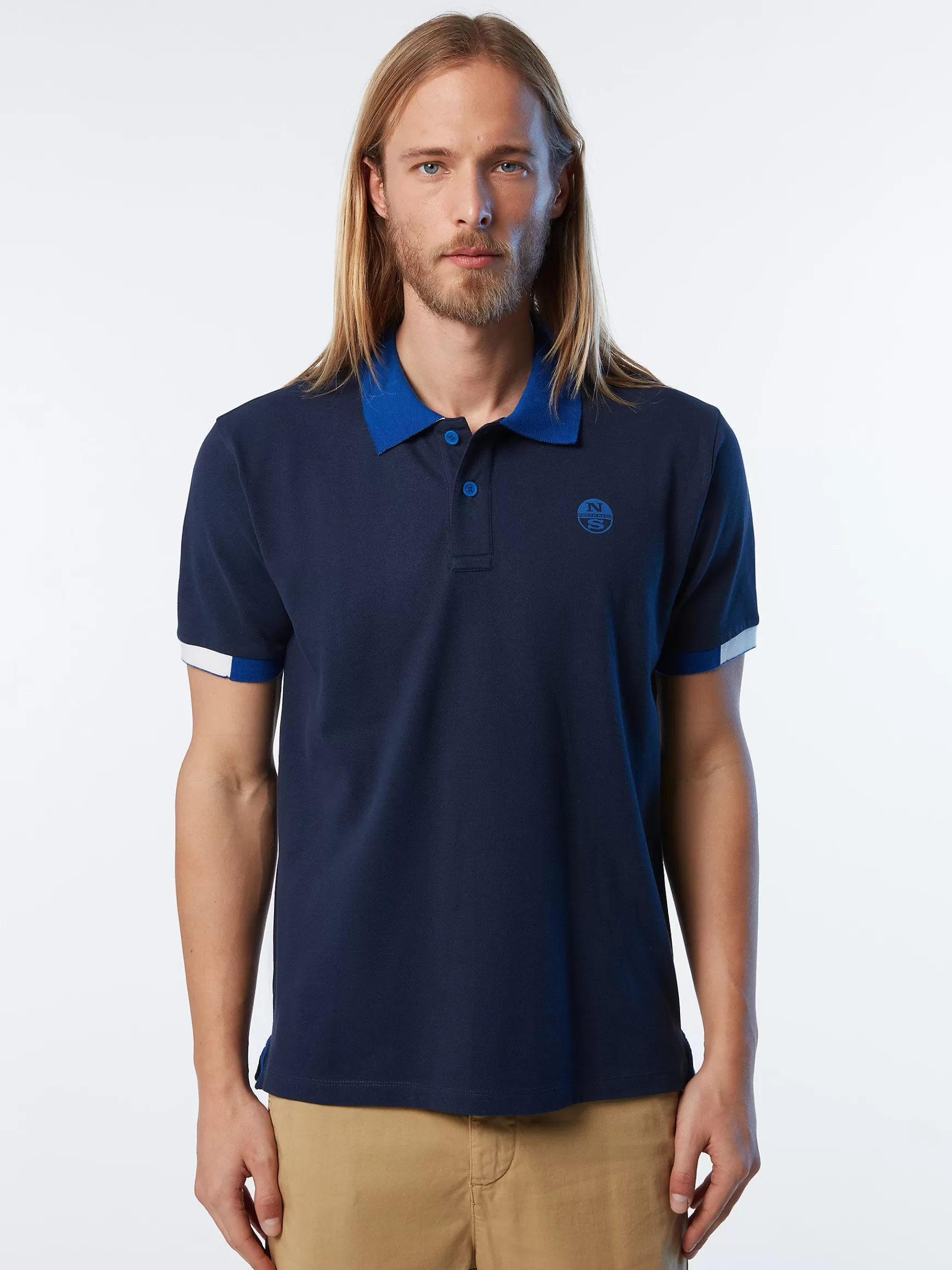 North Sails Polo in cotone organico>Uomo Outlet