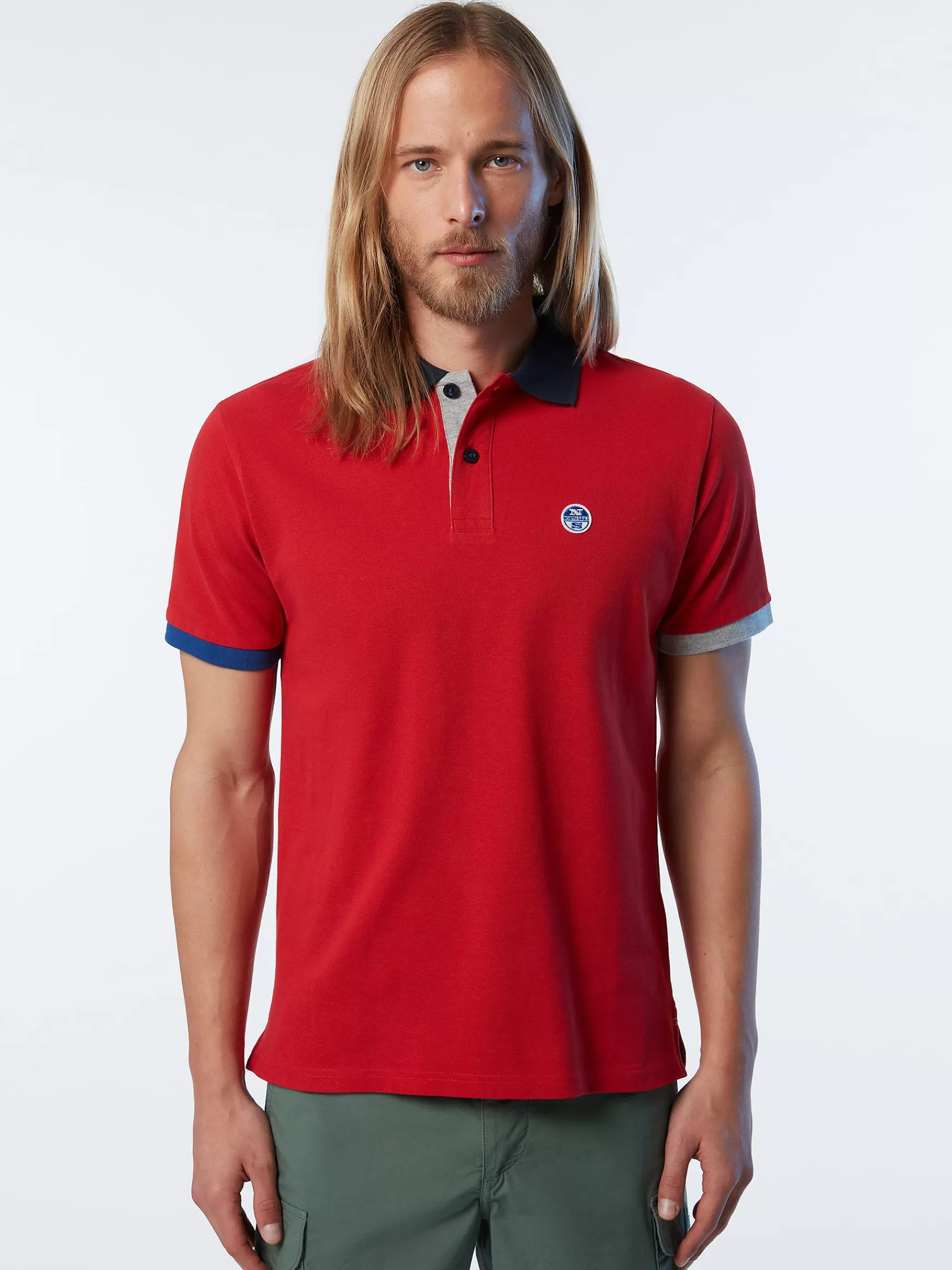 North Sails Polo in cotone organico>Uomo Outlet