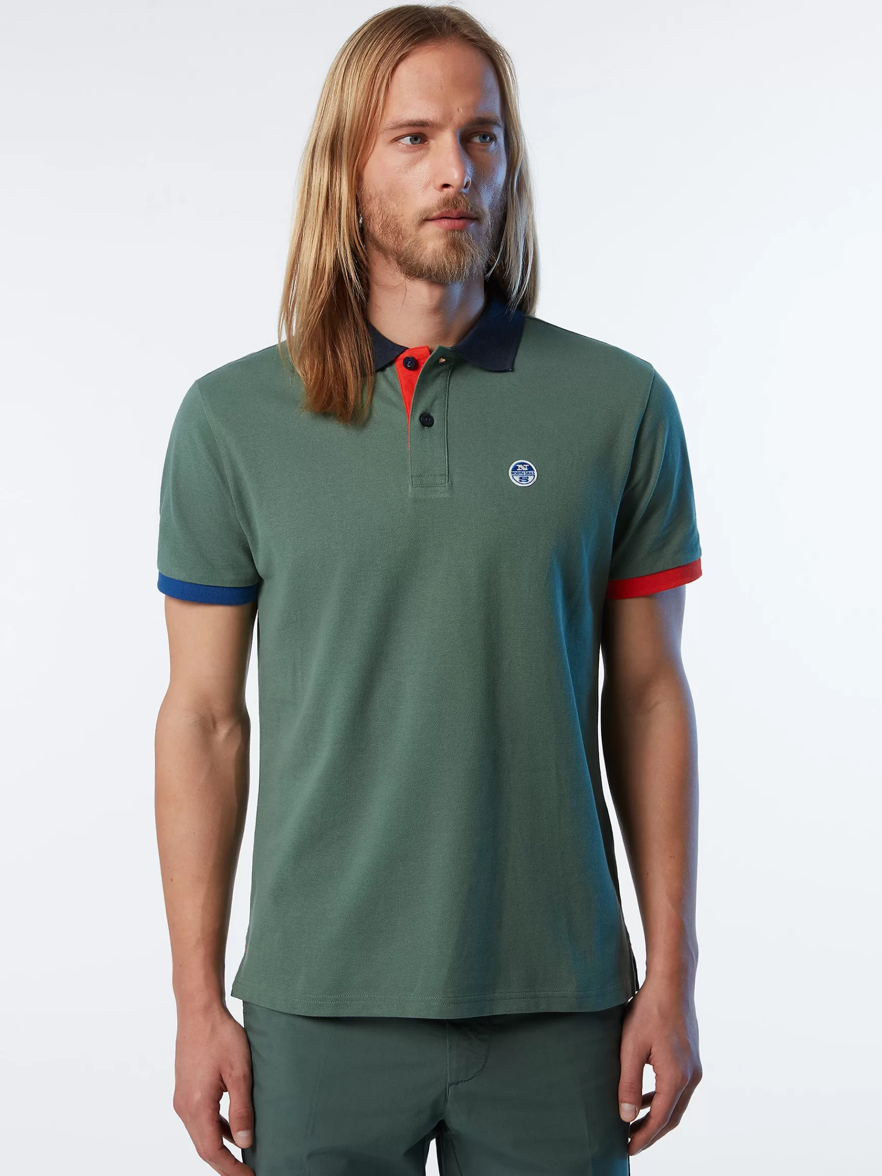 North Sails Polo in cotone organico>Uomo Outlet