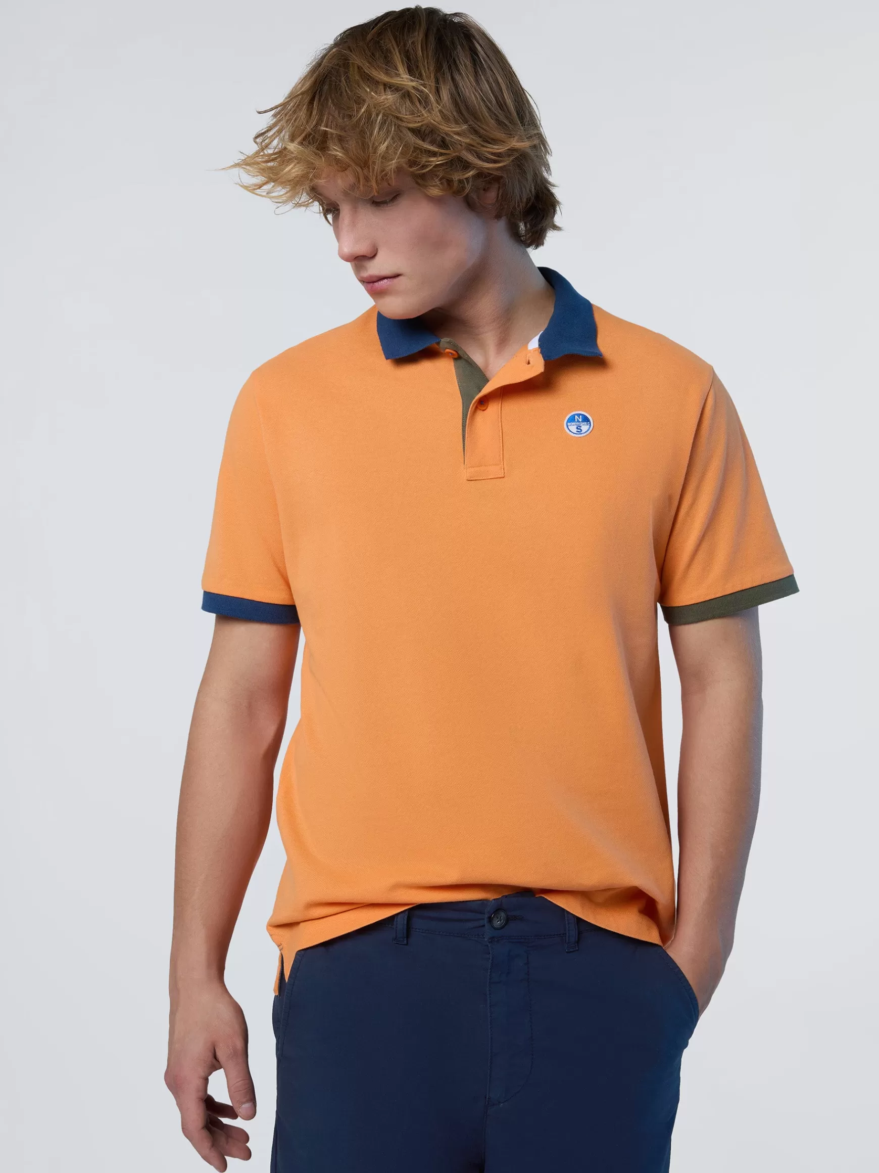 North Sails Polo in cotone organico>Uomo Outlet
