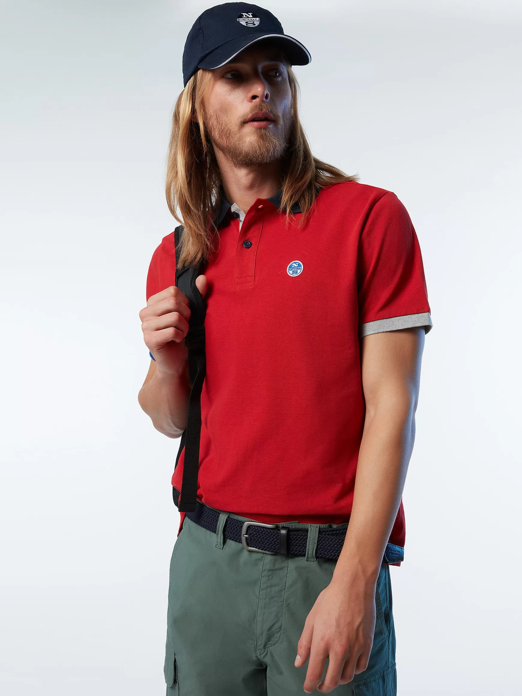 North Sails Polo in cotone organico>Uomo Outlet