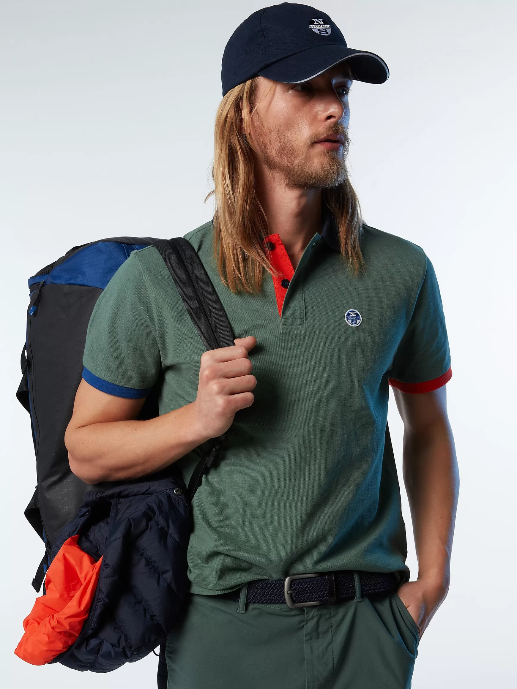 North Sails Polo in cotone organico>Uomo Outlet