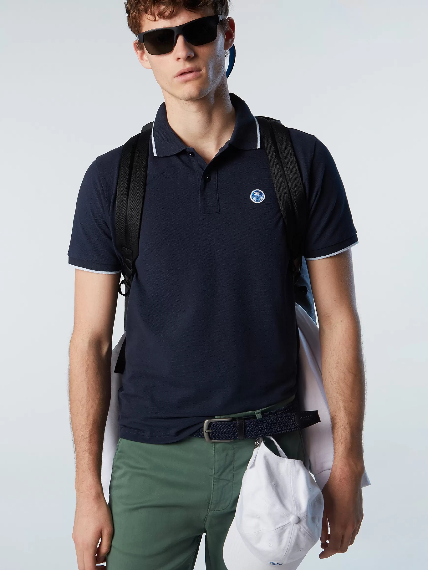 North Sails Polo in cotone organico>Uomo Outlet