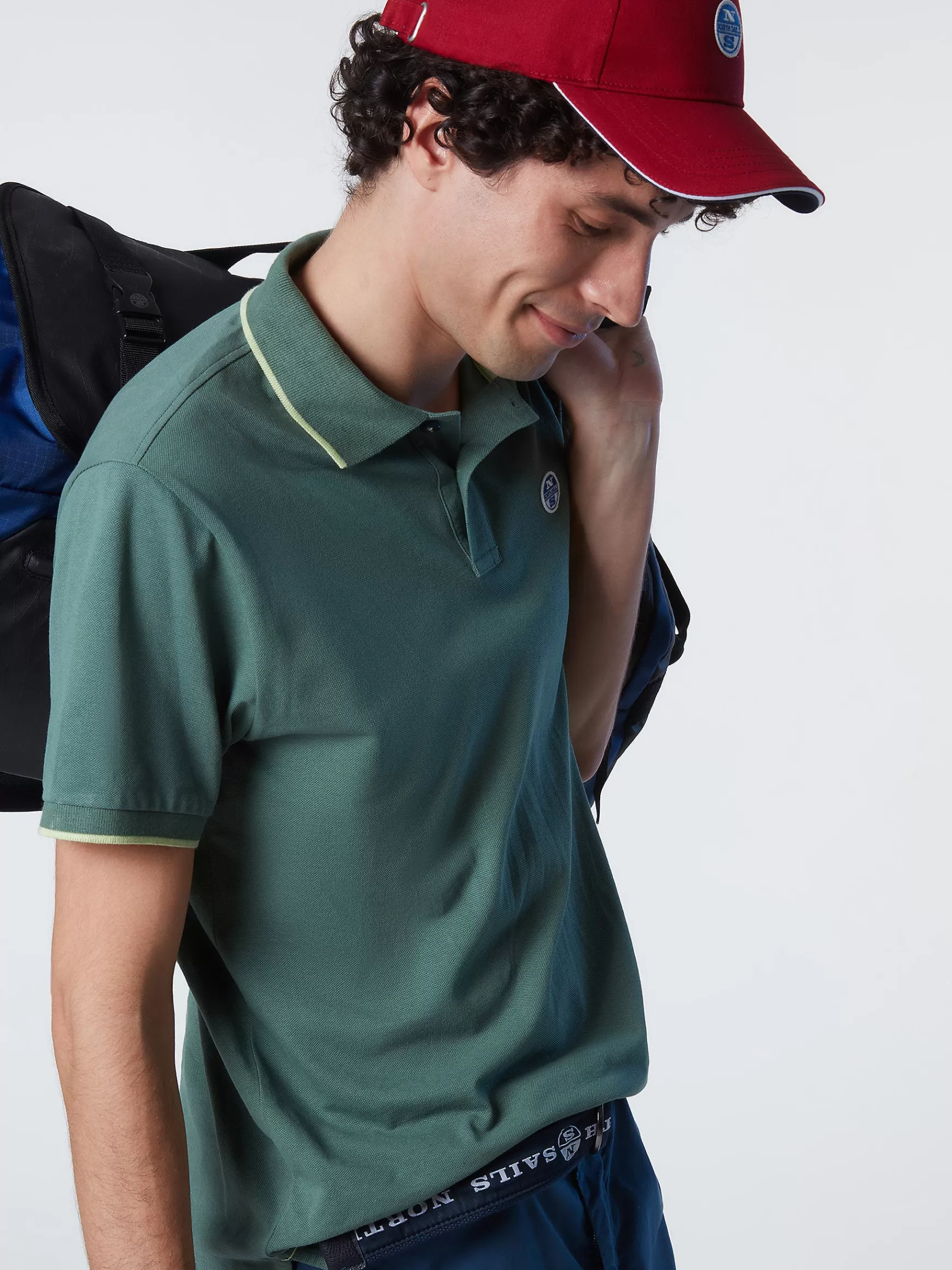 North Sails Polo in cotone organico>Uomo Outlet