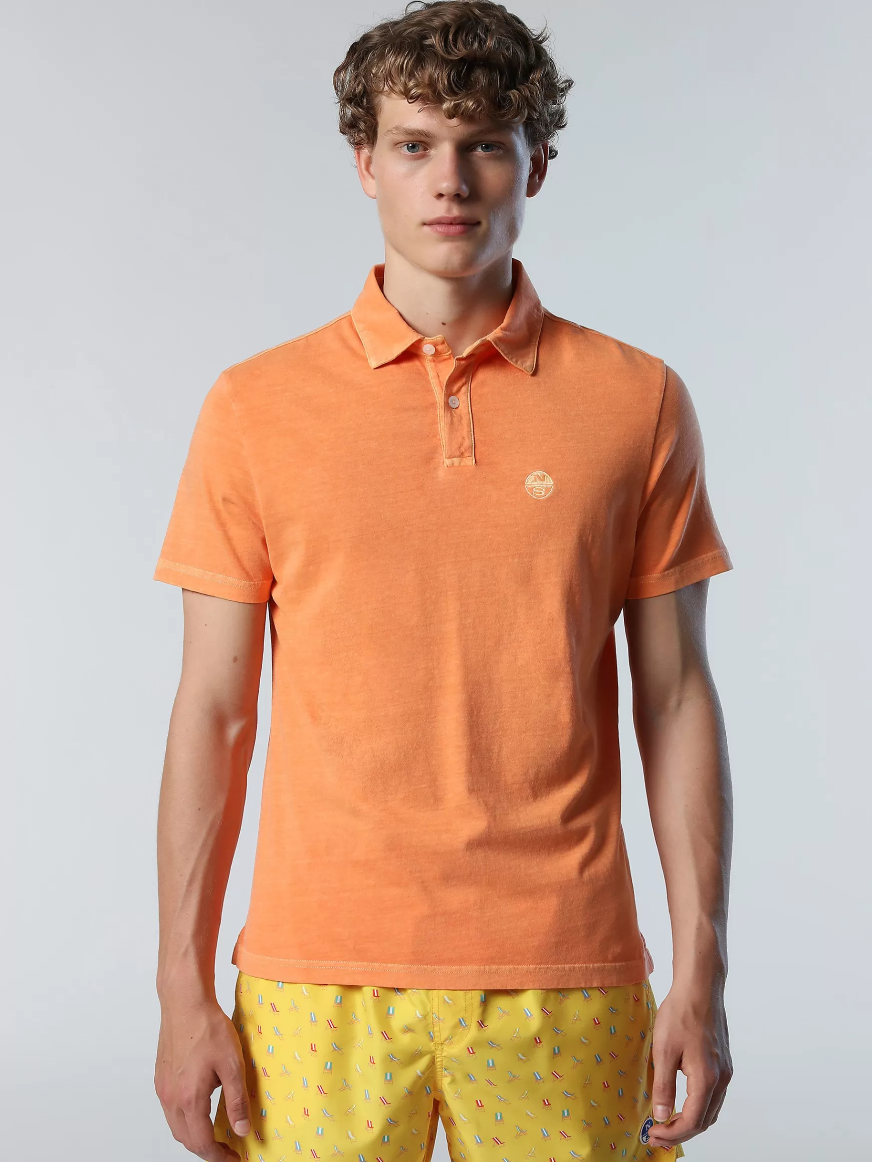 North Sails Polo in jersey riciclato>Uomo Outlet