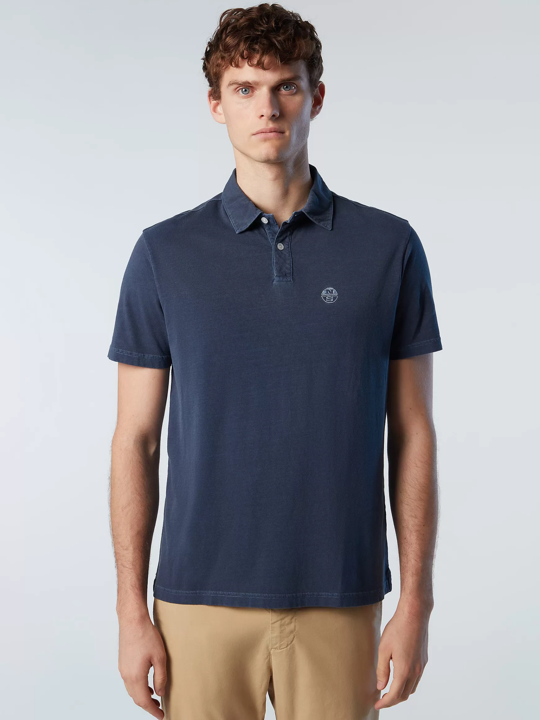 North Sails Polo in jersey riciclato>Uomo Outlet