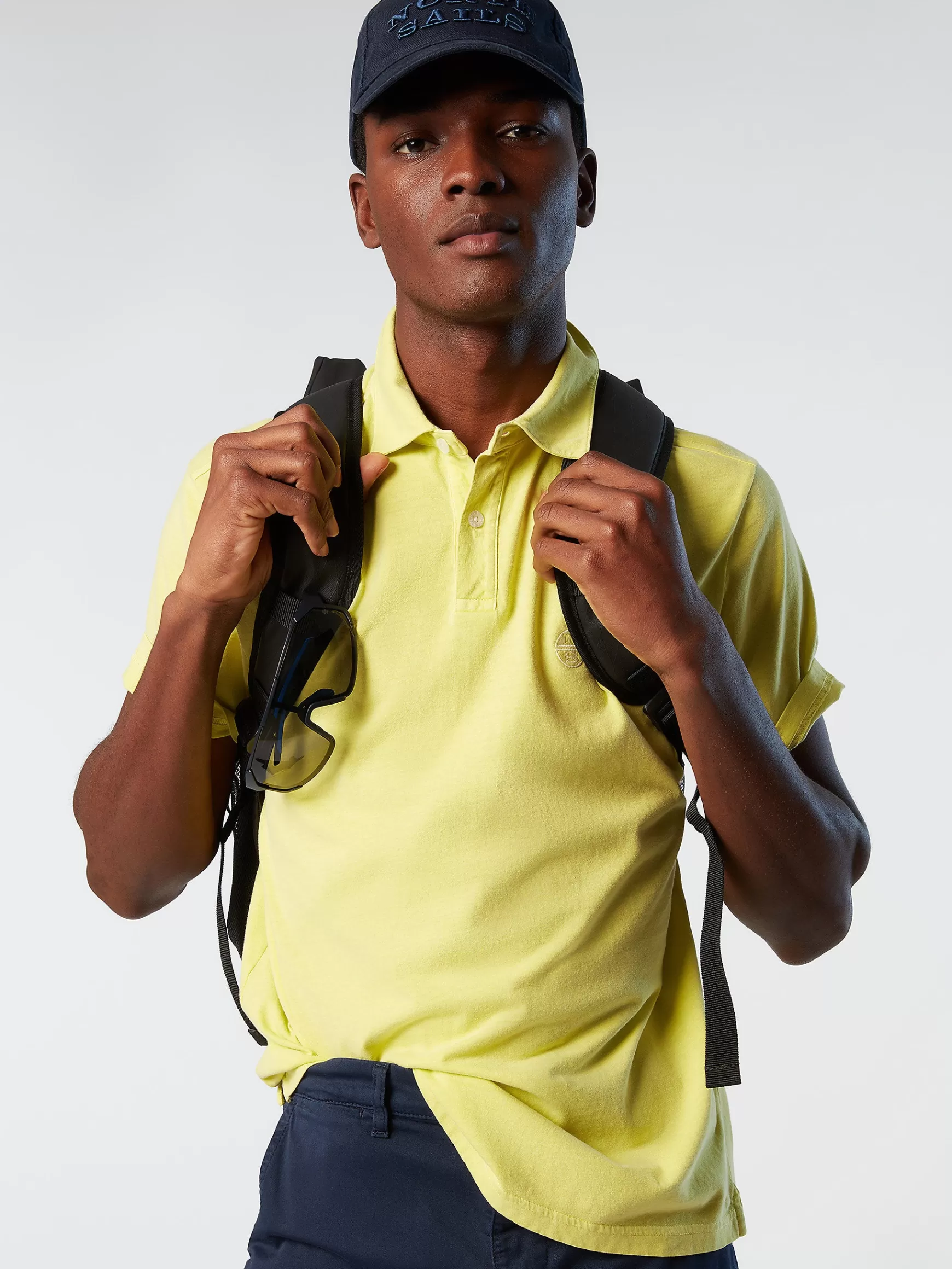 North Sails Polo in jersey riciclato>Uomo Outlet