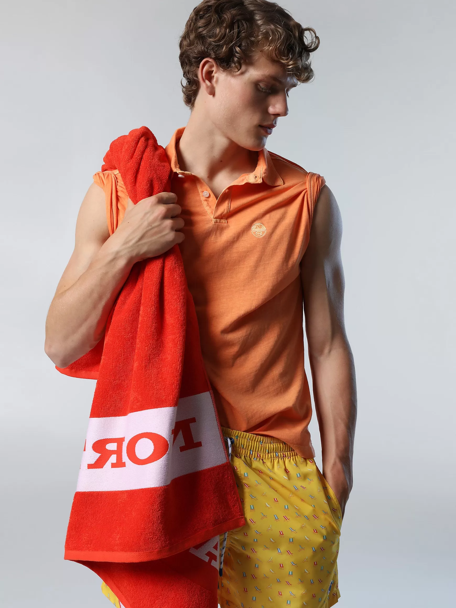 North Sails Polo in jersey riciclato>Uomo Outlet