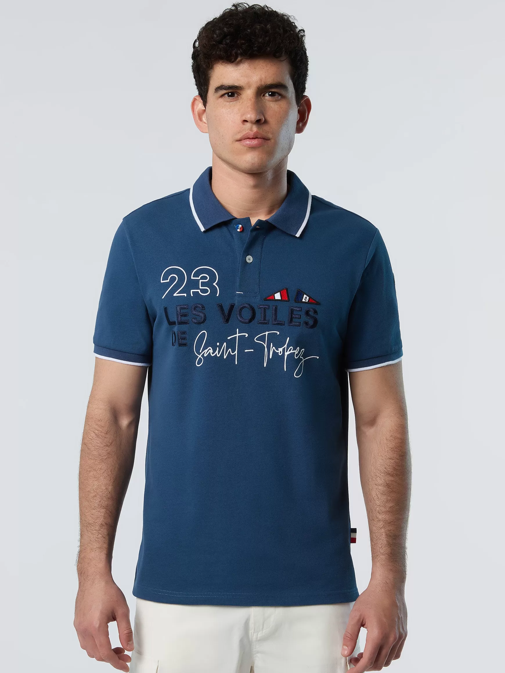North Sails Polo in piquet Saint-Tropez>Uomo Outlet