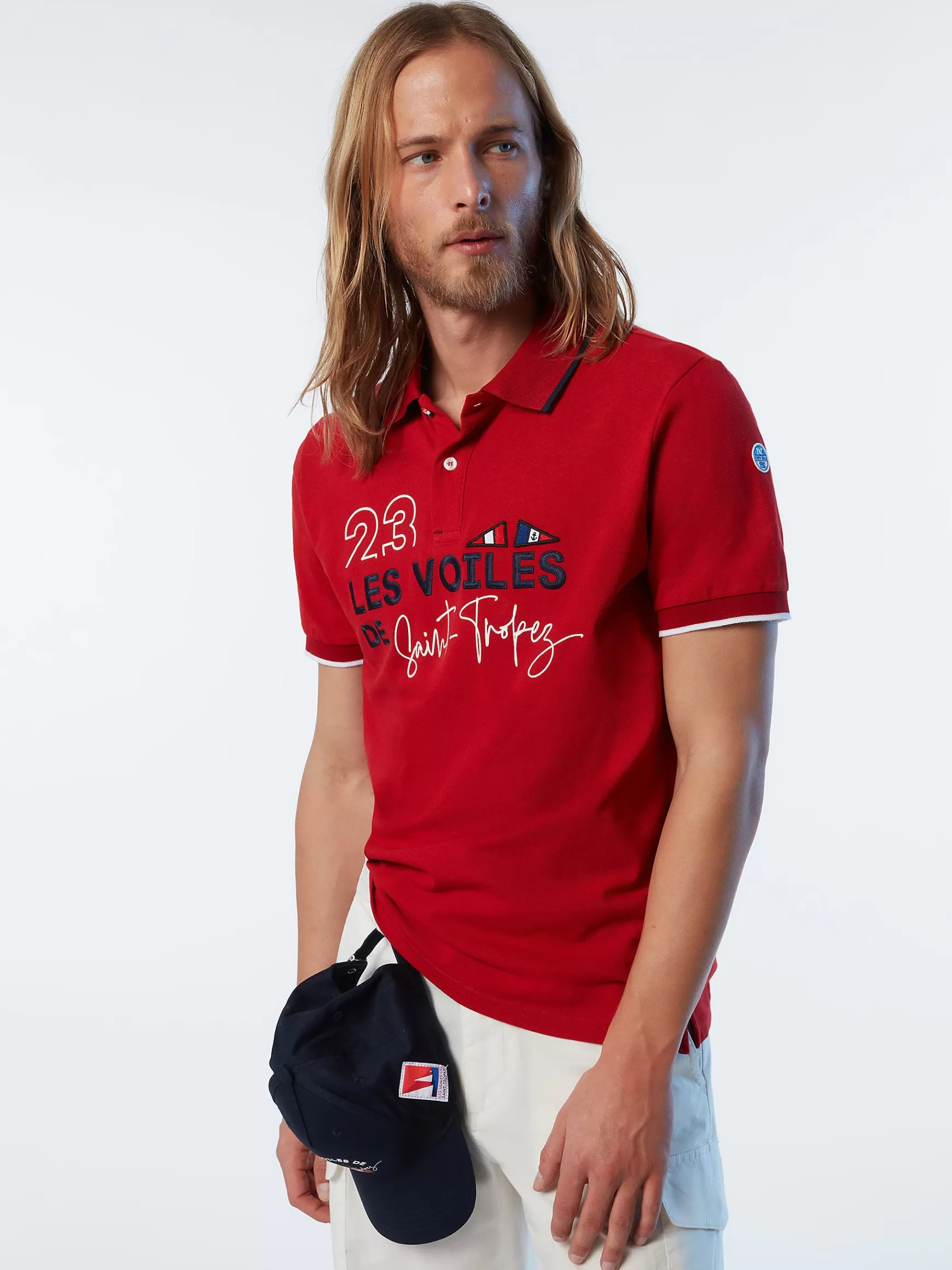 North Sails Polo in piquet Saint-Tropez>Uomo Outlet