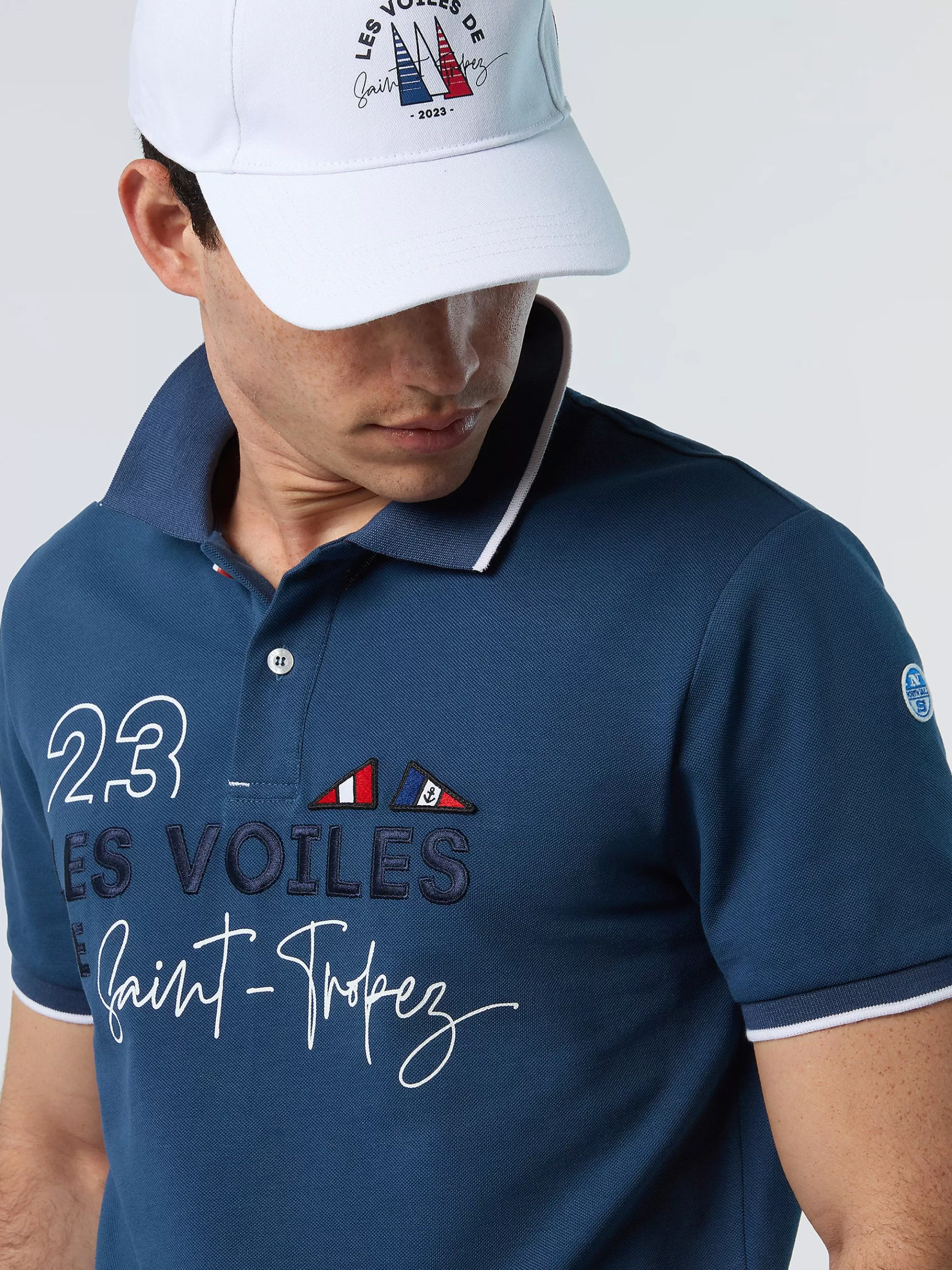 North Sails Polo in piquet Saint-Tropez>Uomo Outlet