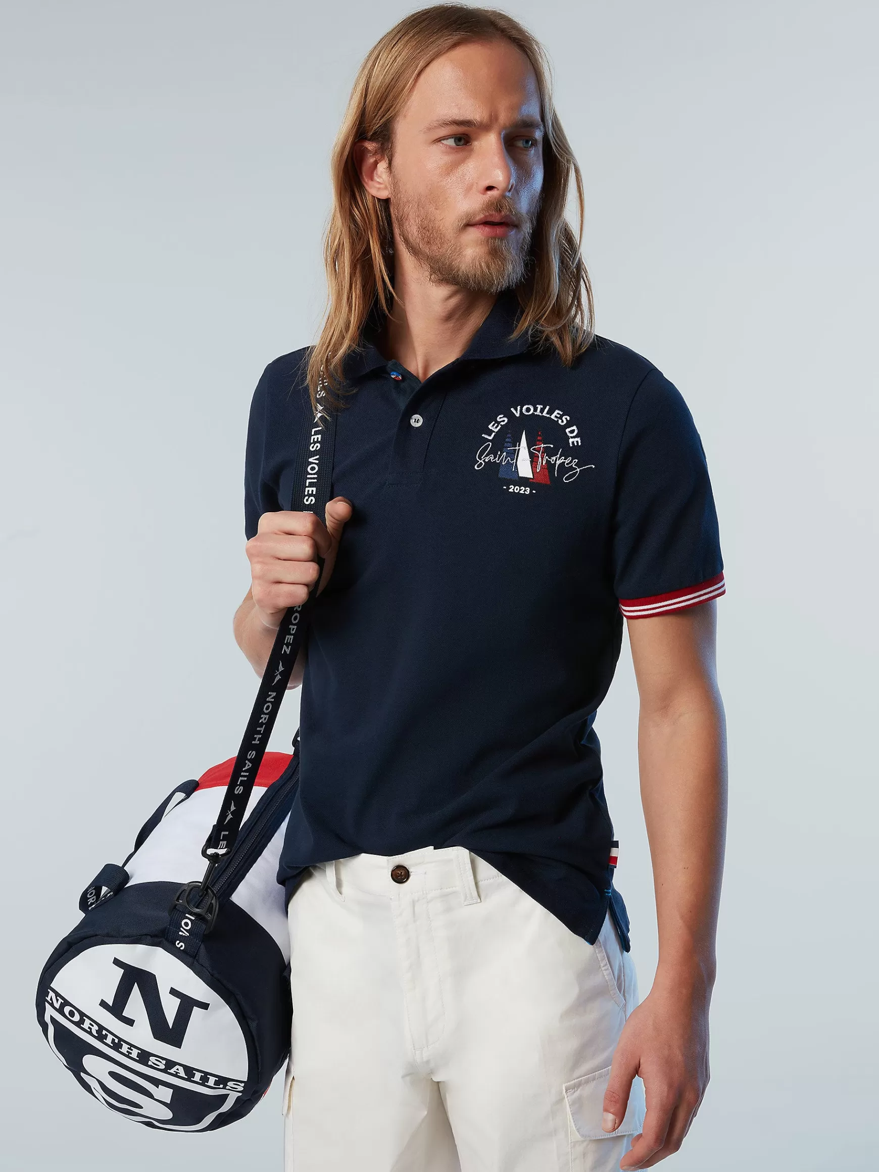 North Sails Polo in piquet Saint-Tropez>Uomo Outlet