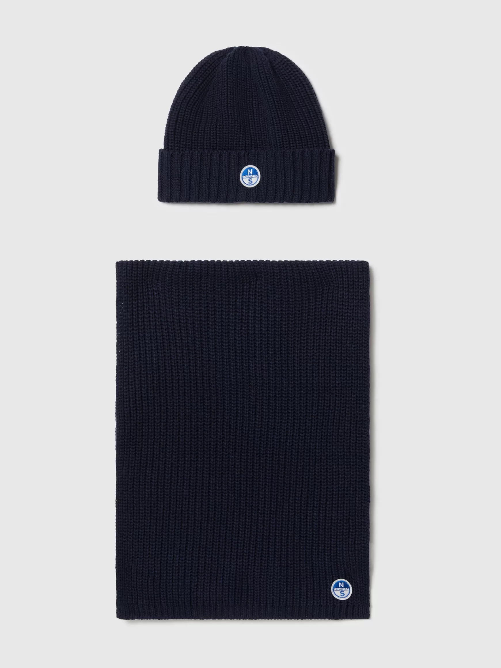 North Sails Set regalo con berretto e sciarpa>Uomo Accessori