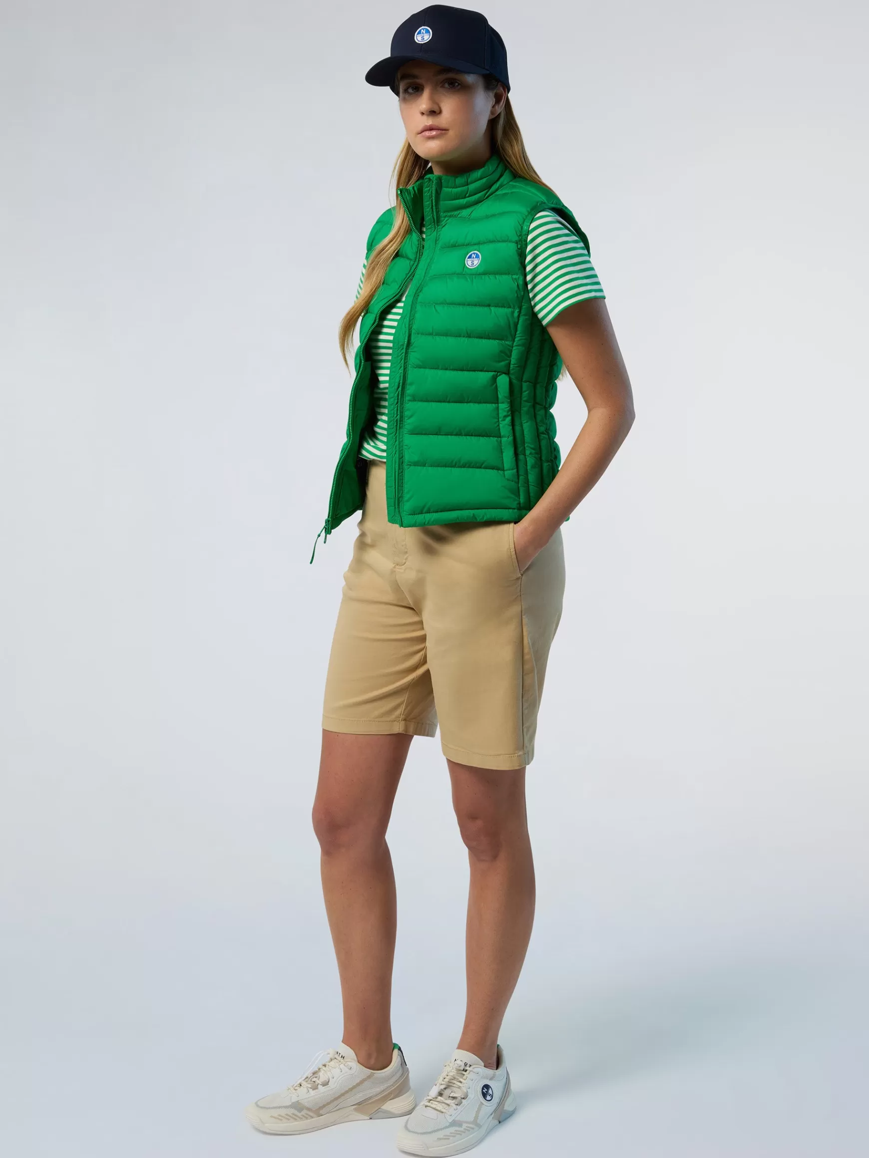 North Sails Shorts chino in gabardina>Donna Outlet | Pantaloncini
