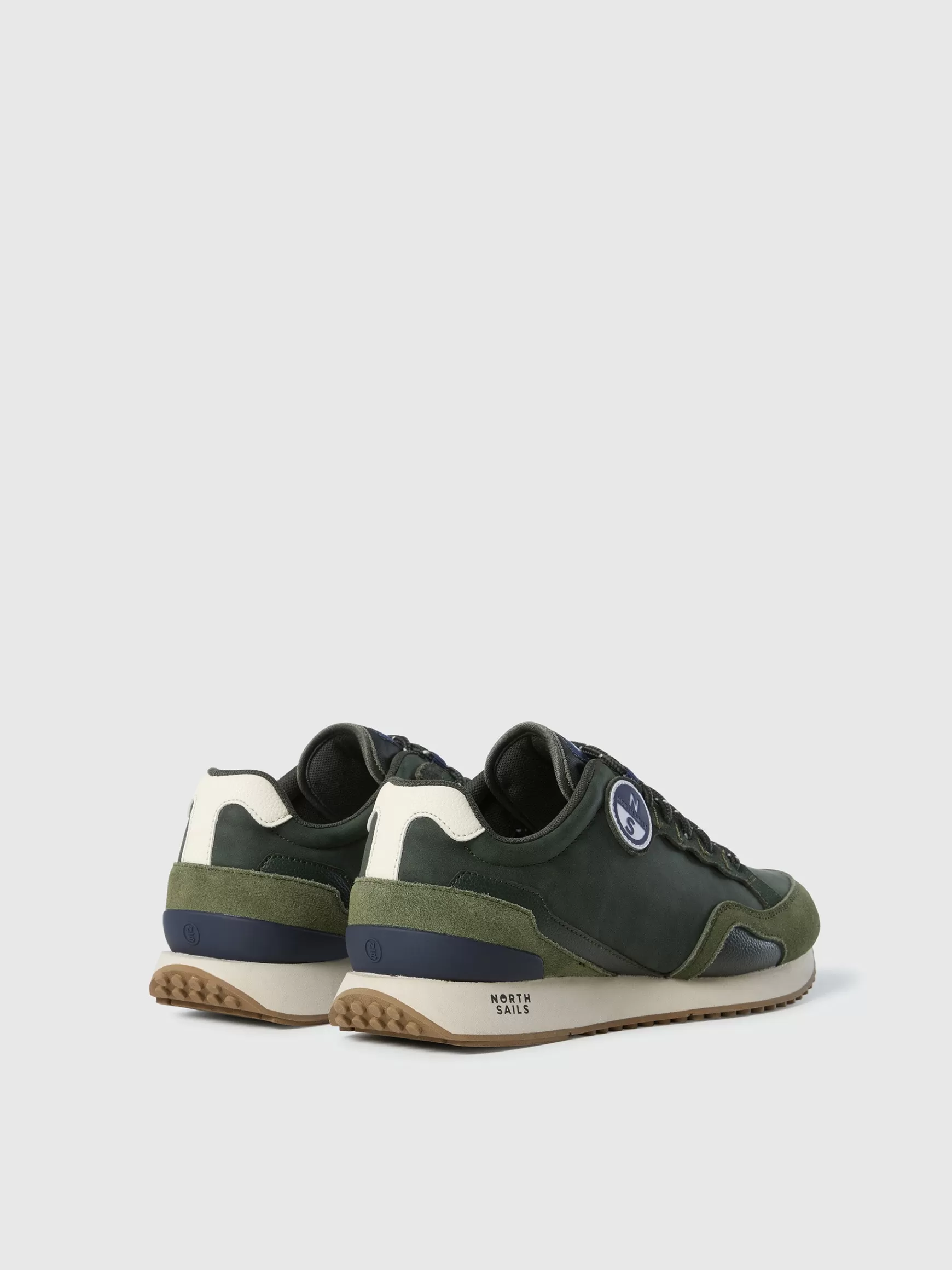 North Sails Sneaker with logo patch>Uomo Calzature