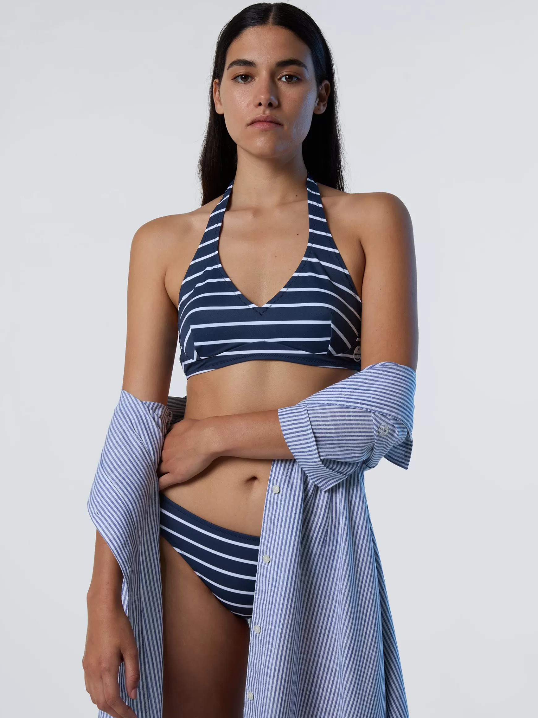 North Sails Top bikini a righe>Donna Outlet | Costumi Da Bagno