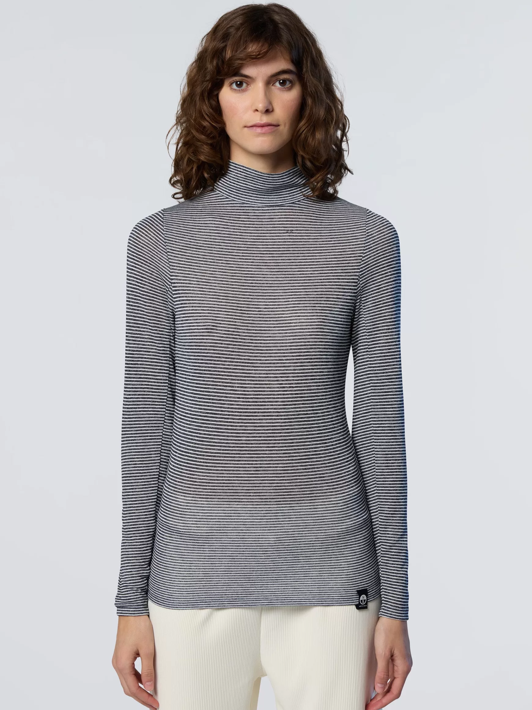 North Sails Top in jersey con collo alto>Donna Shop By Look | T-shirts