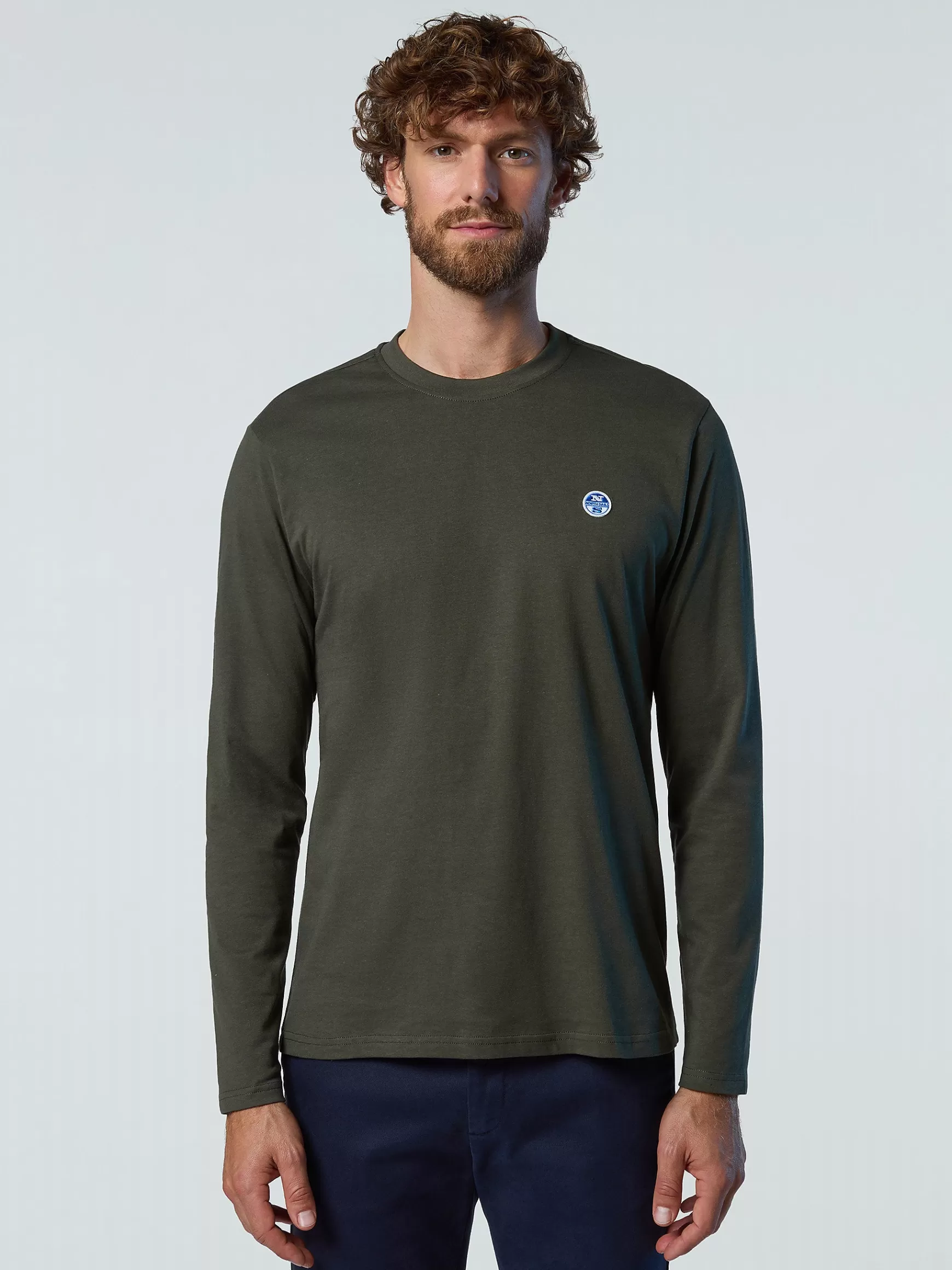 North Sails T-shirt a maniche lunghe>Uomo Outlet