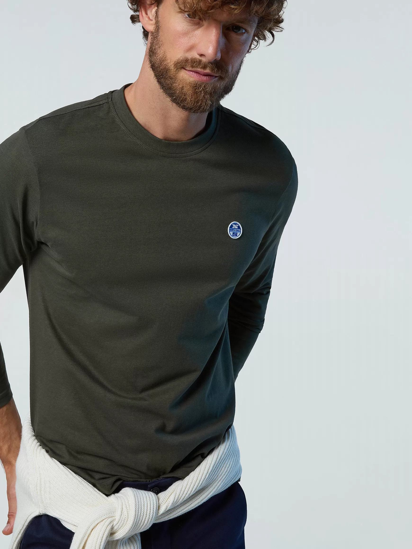 North Sails T-shirt a maniche lunghe>Uomo Outlet
