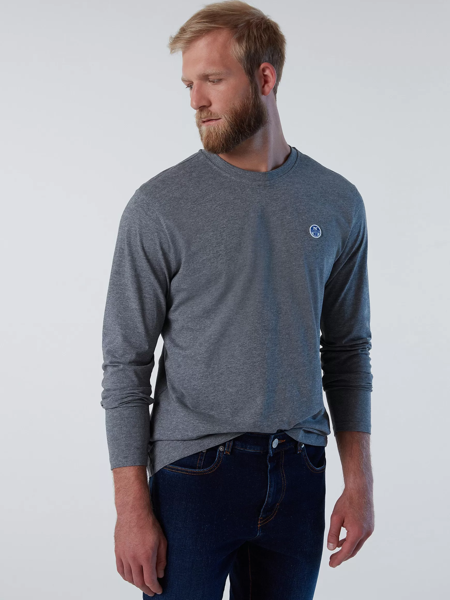 North Sails T-shirt a maniche lunghe>Uomo Outlet