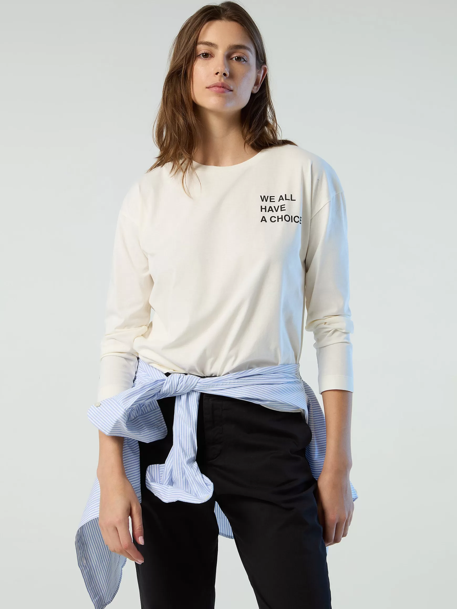 North Sails T-shirt a maniche lunghe>Donna Outlet | T-shirts