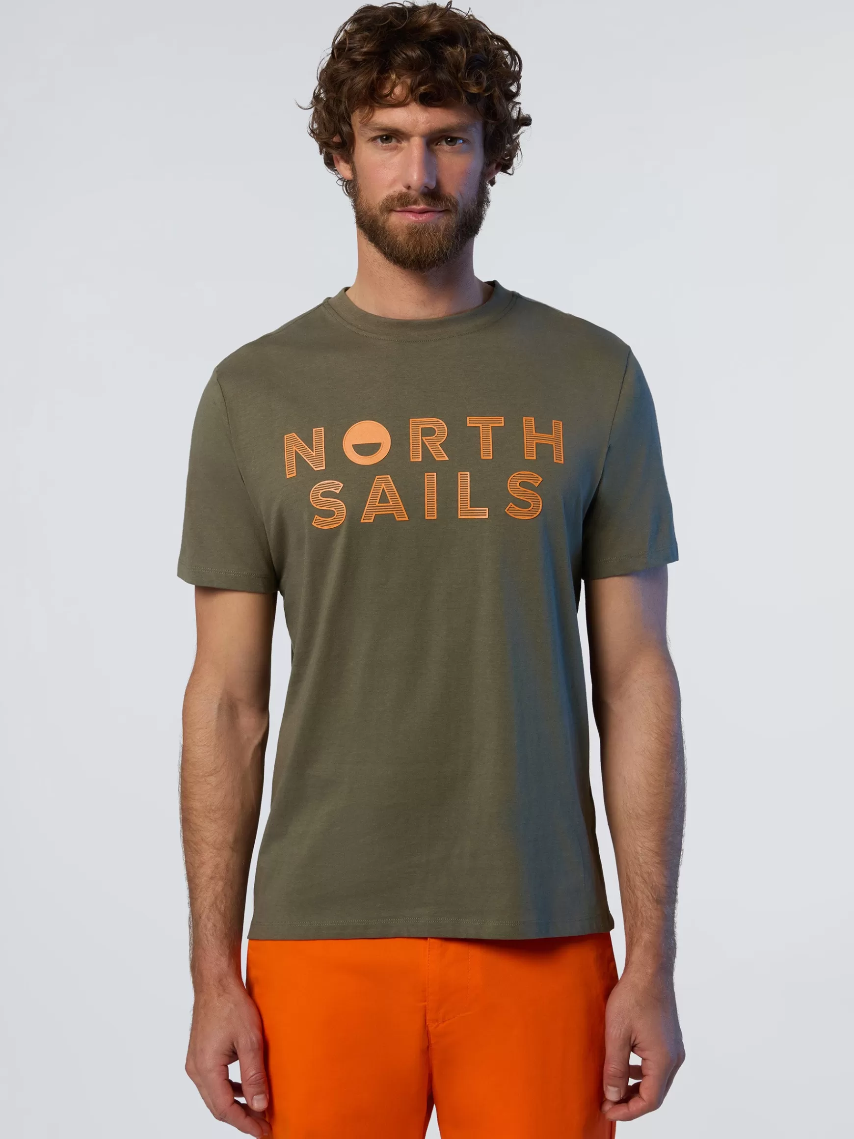 North Sails T-shirt con logo stampato>Uomo Outlet
