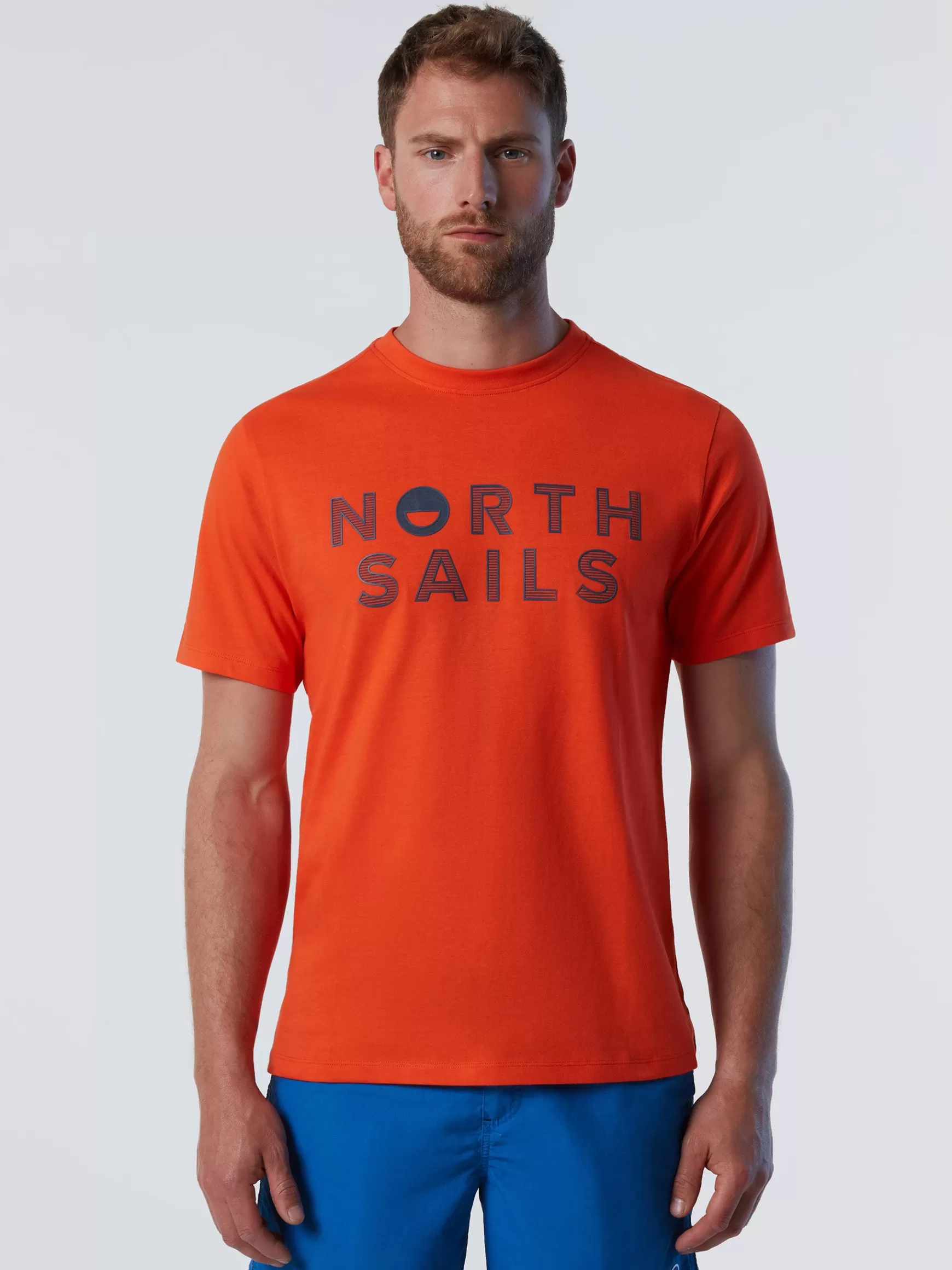 North Sails T-shirt con logo stampato>Uomo Outlet