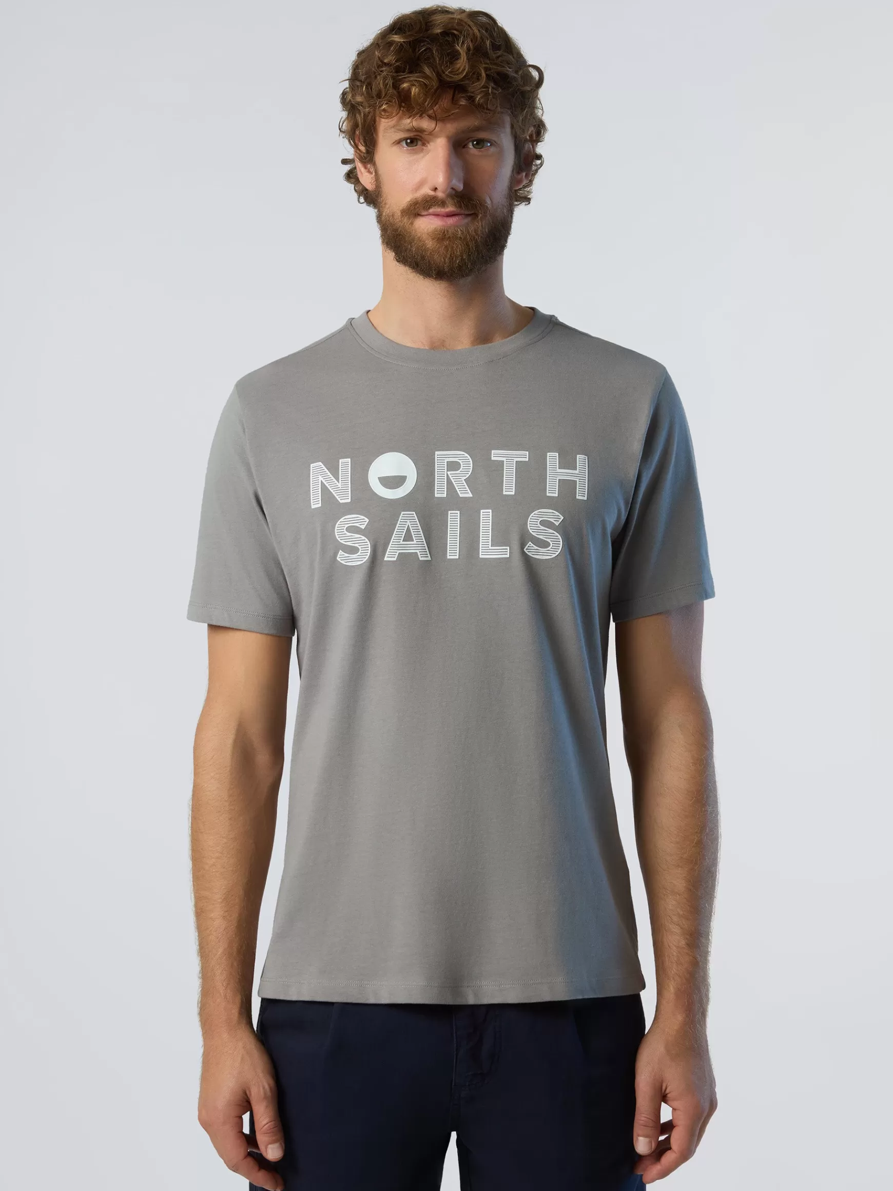 North Sails T-shirt con logo stampato>Uomo Outlet