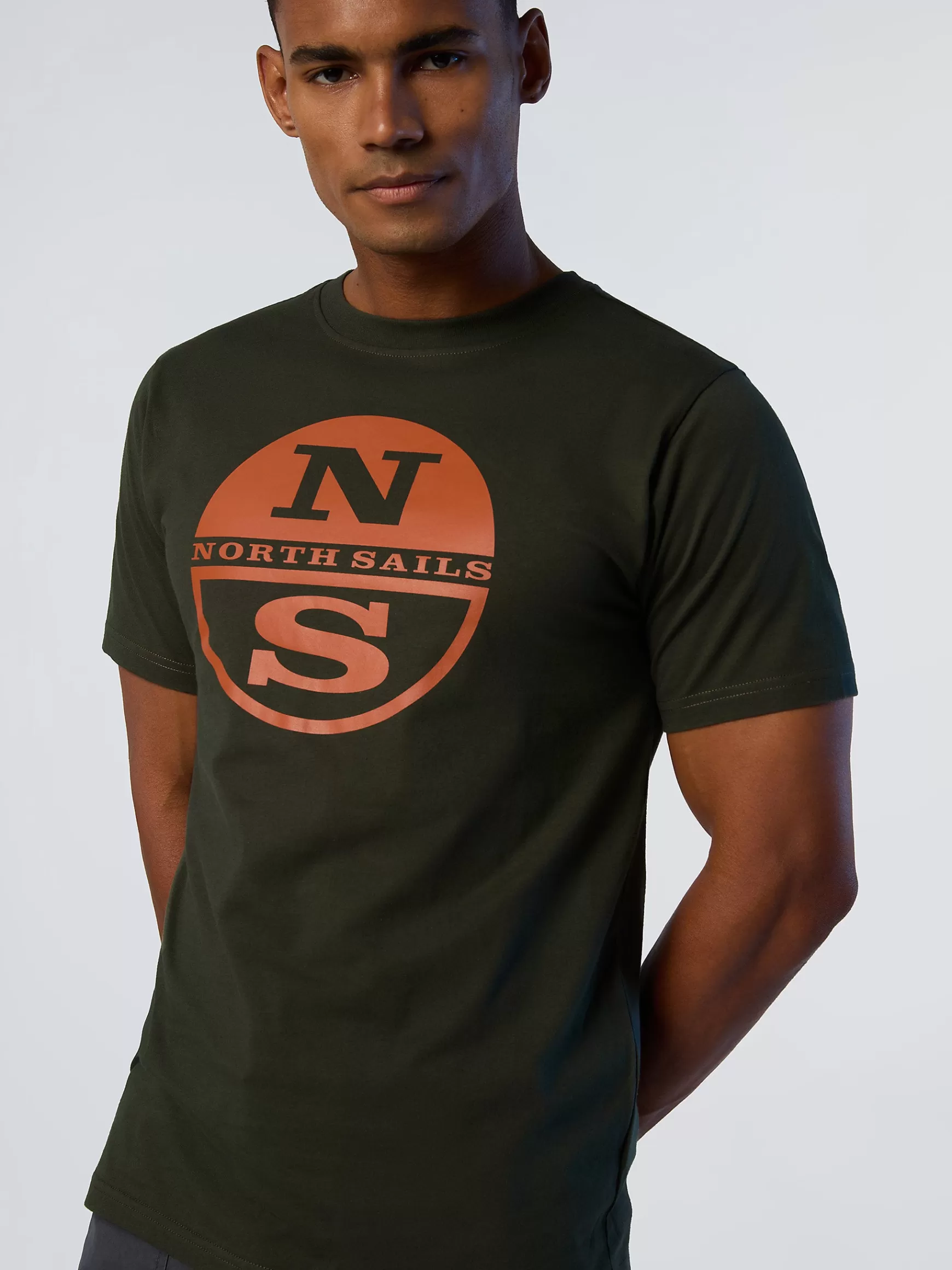 North Sails T-shirt con logo stampato>Uomo Outlet