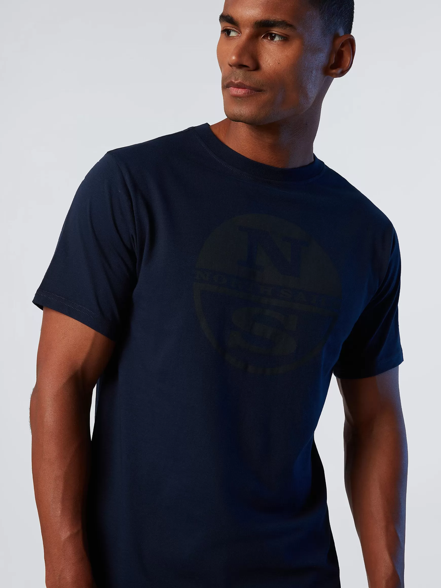 North Sails T-shirt con logo stampato>Uomo Outlet