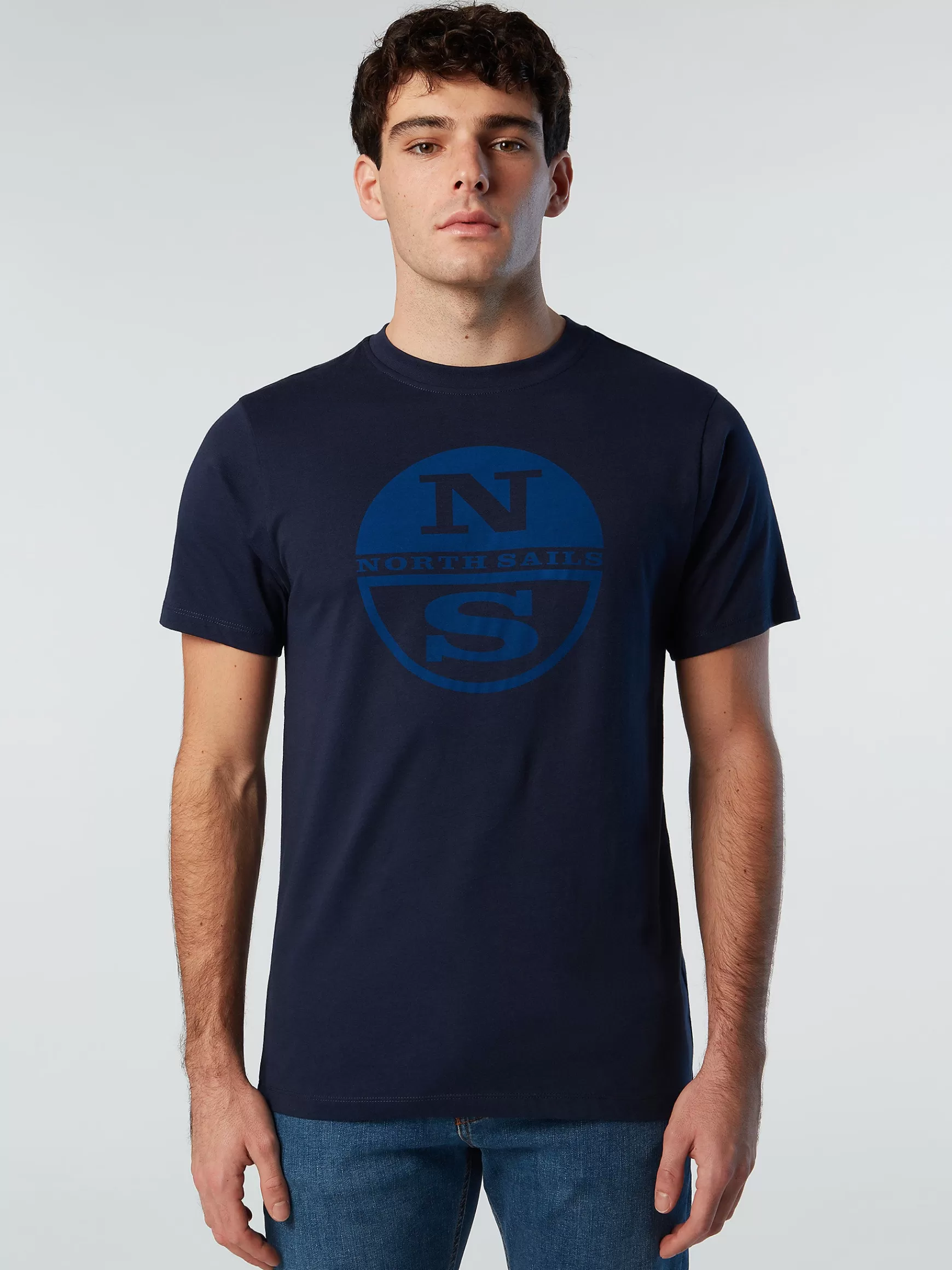 North Sails T-shirt con maxi logo>Uomo Outlet