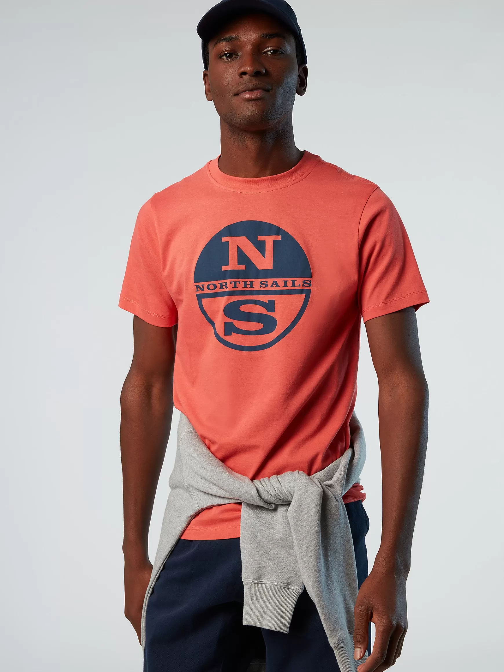 North Sails T-shirt con maxi logo>Uomo Outlet