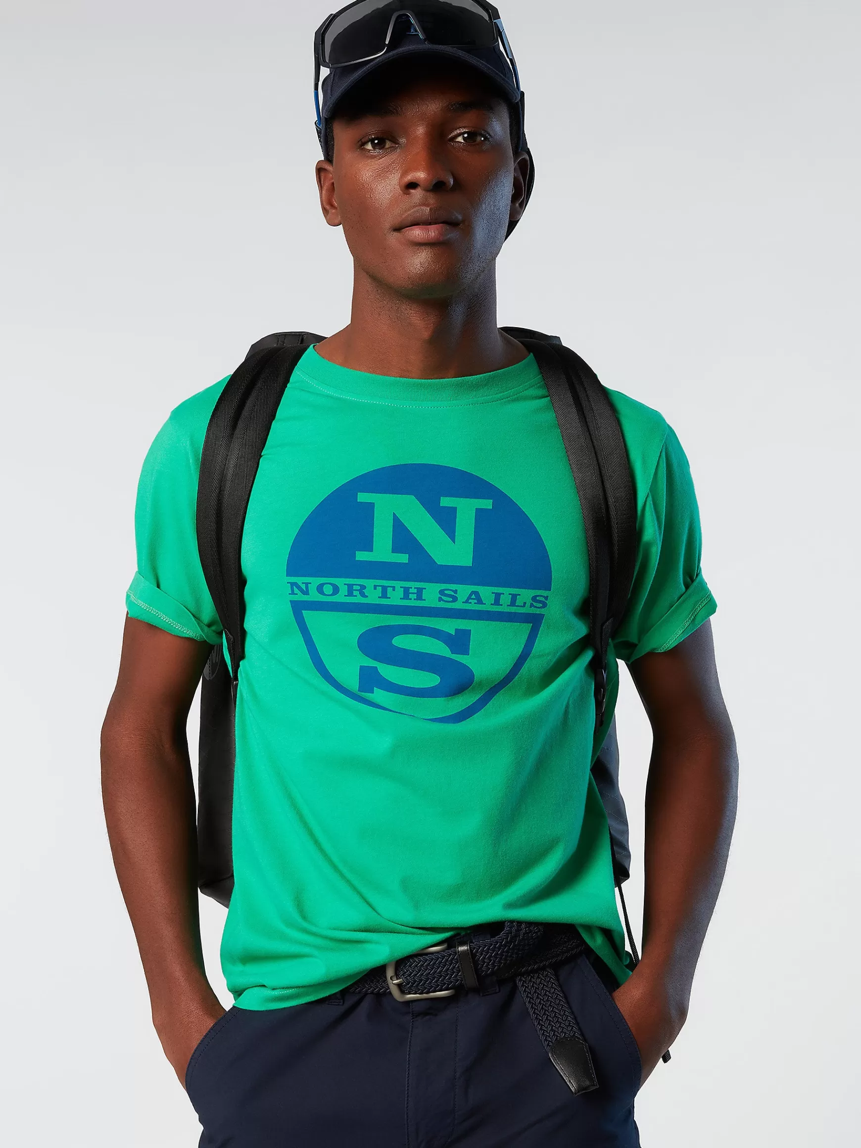 North Sails T-shirt con maxi logo>Uomo Outlet