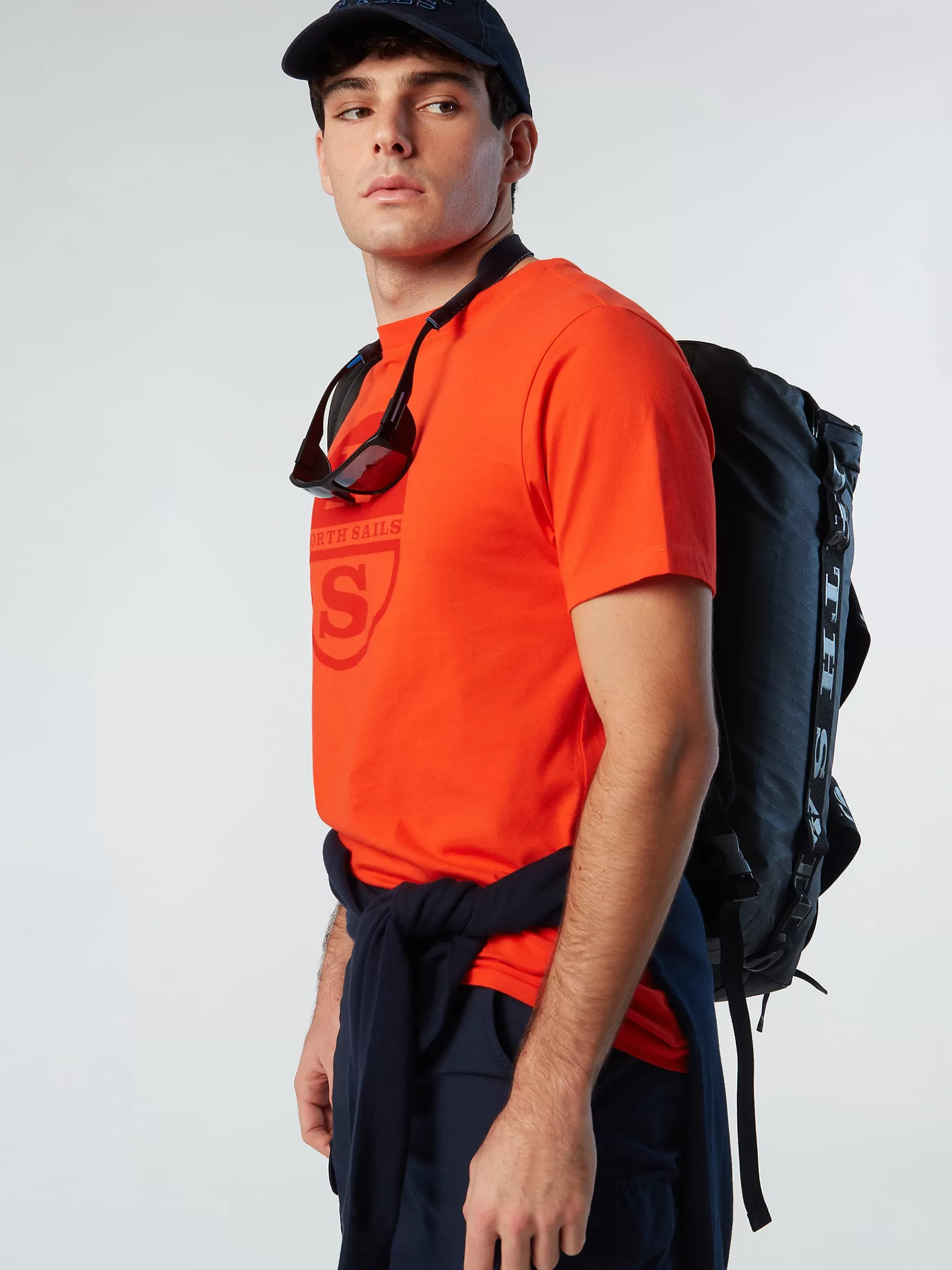 North Sails T-shirt con maxi logo>Uomo Outlet