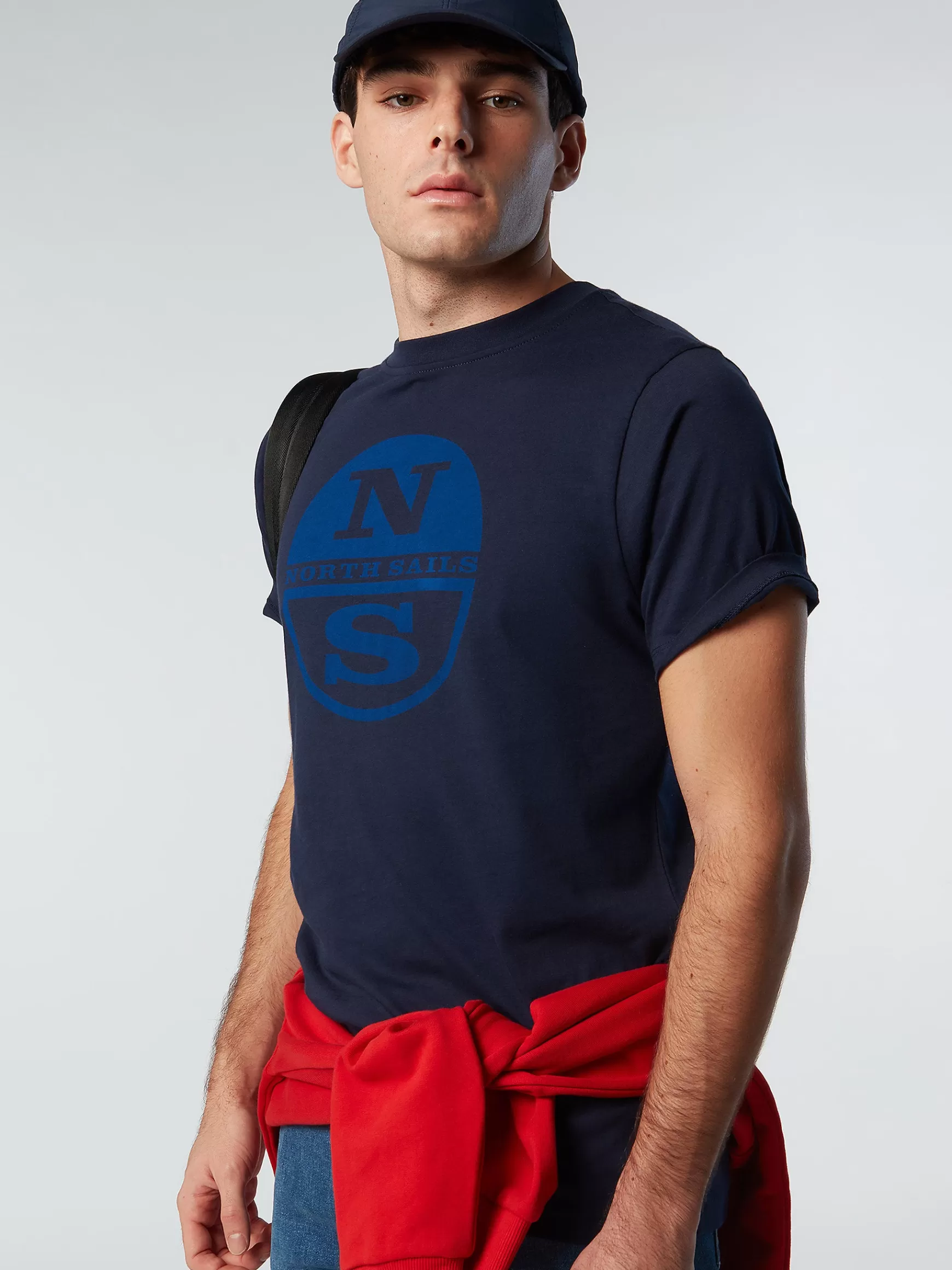 North Sails T-shirt con maxi logo>Uomo Outlet