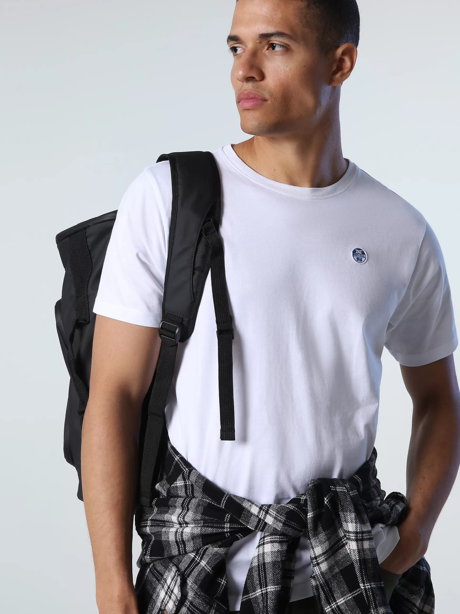 North Sails T-shirt con patch in feltro>Uomo Outlet