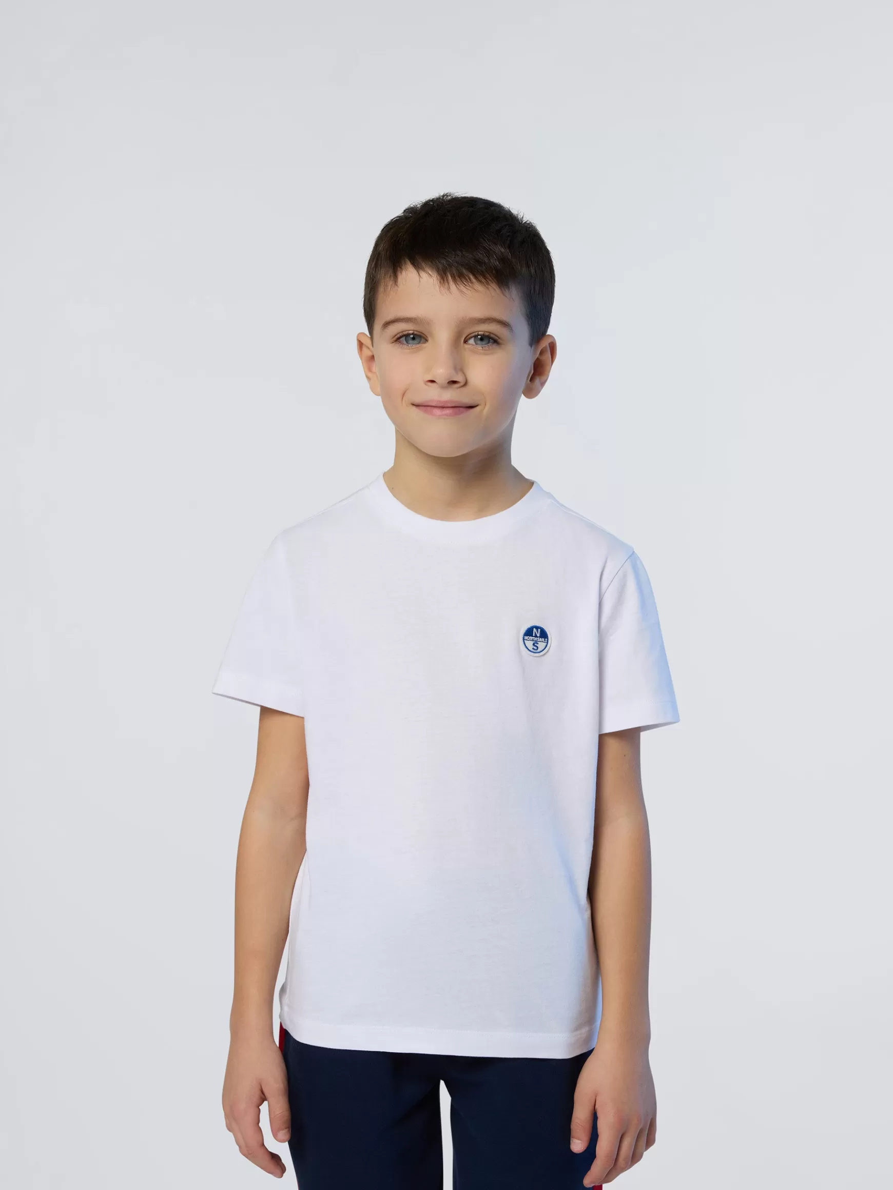 North Sails T-shirt con patch logo> T-shirts