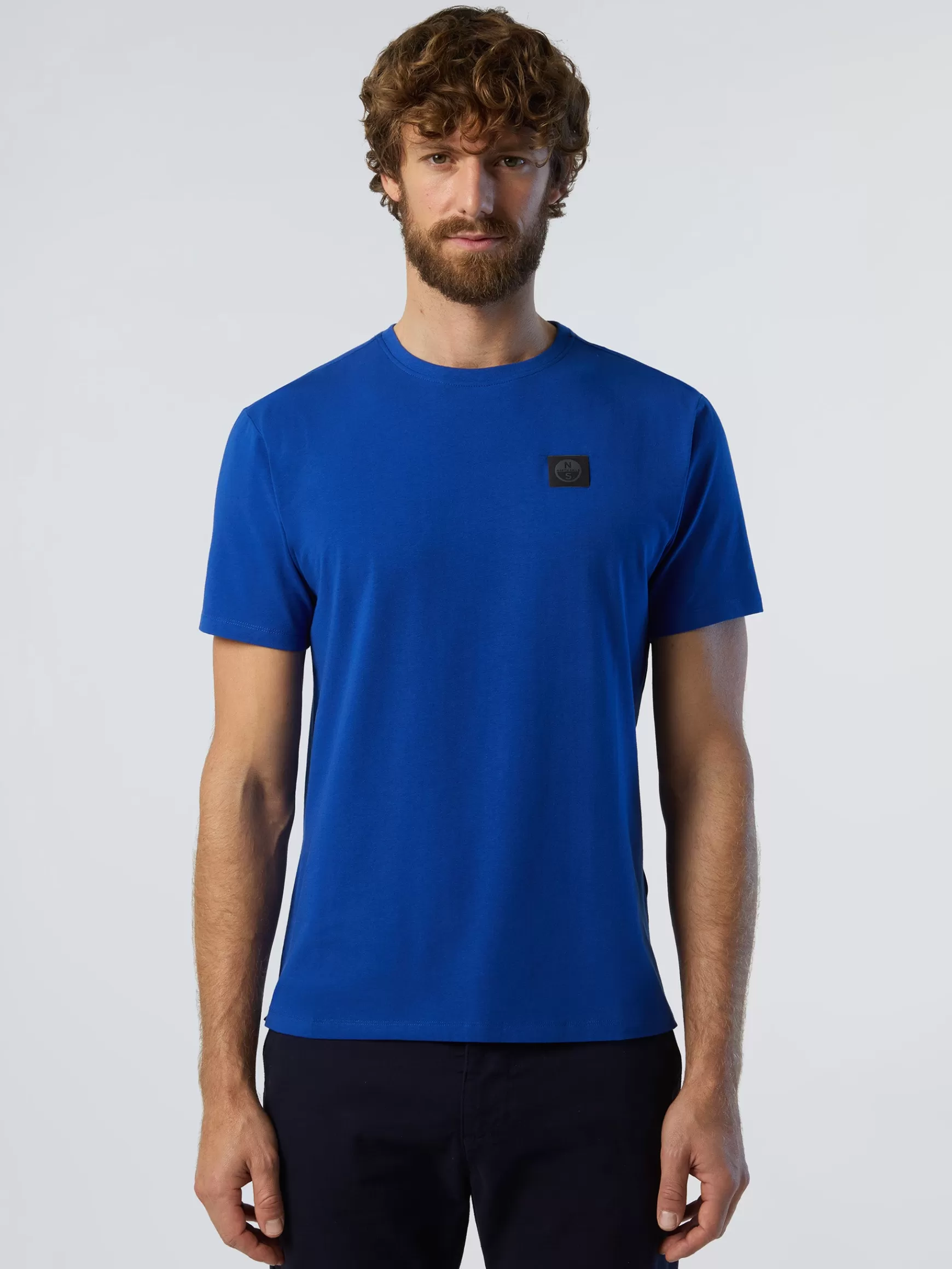 North Sails T-shirt con patch North Tech>Uomo Outlet
