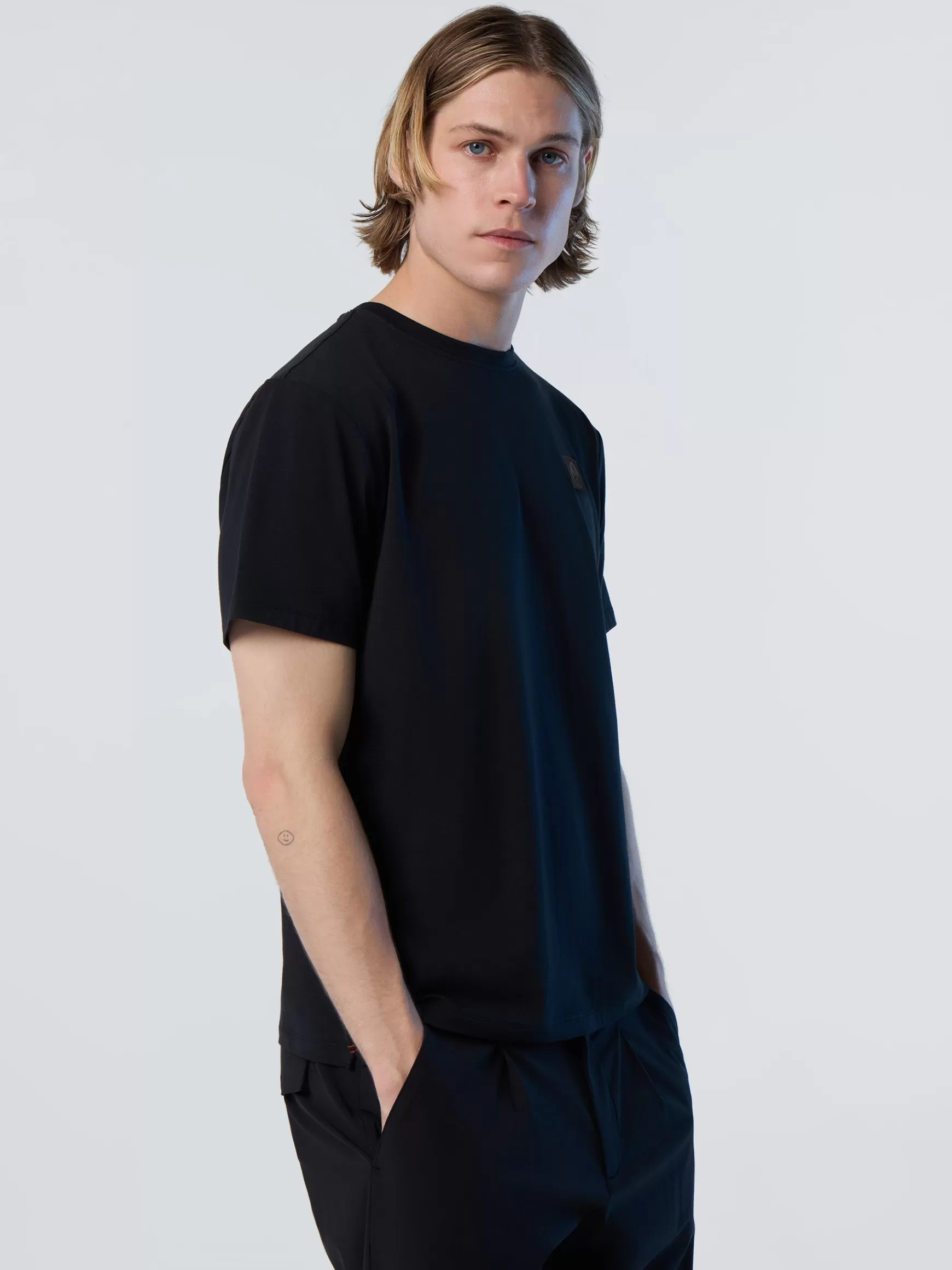 North Sails T-shirt con patch North Tech>Uomo Outlet