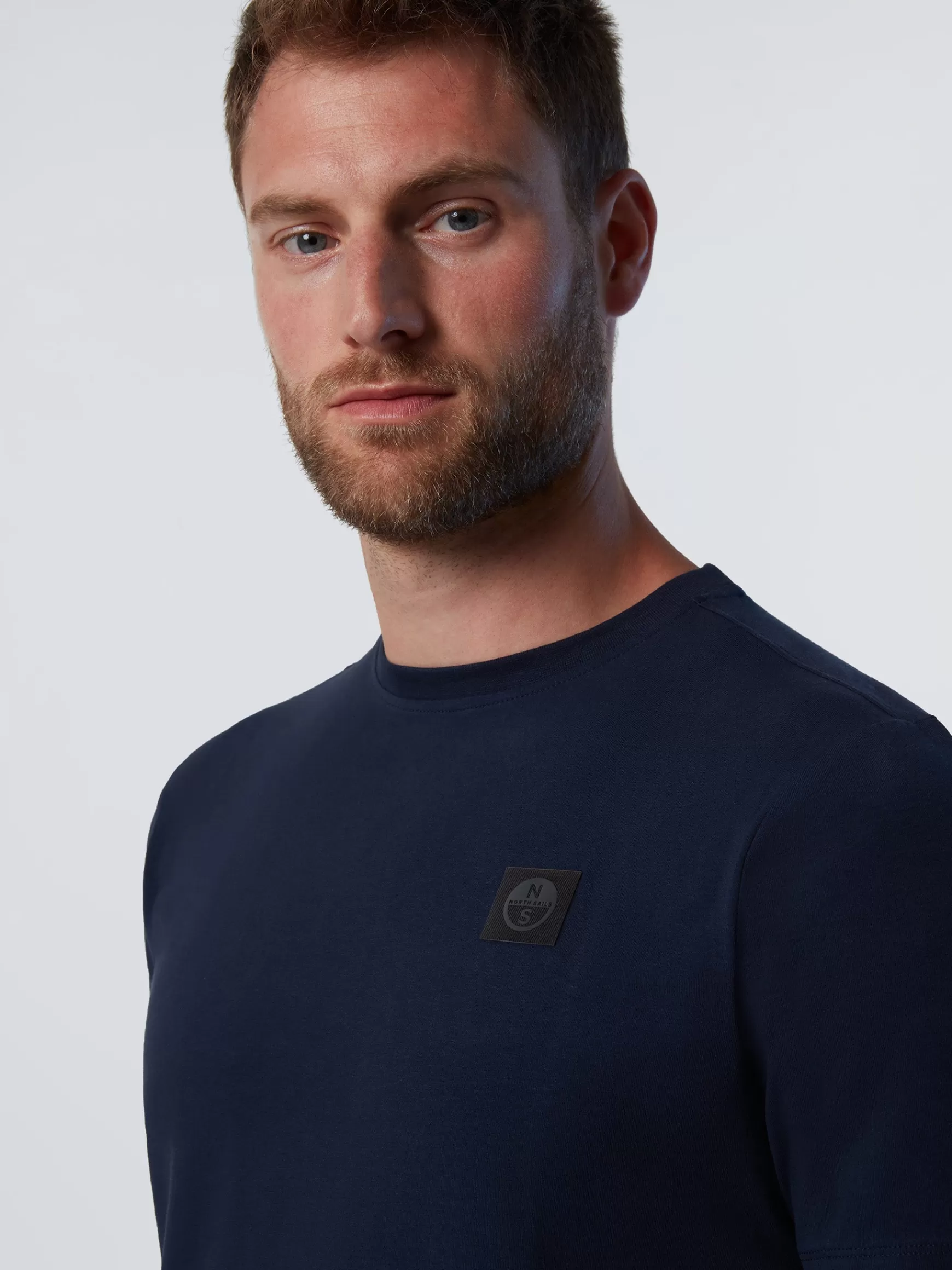 North Sails T-shirt con patch North Tech>Uomo Outlet