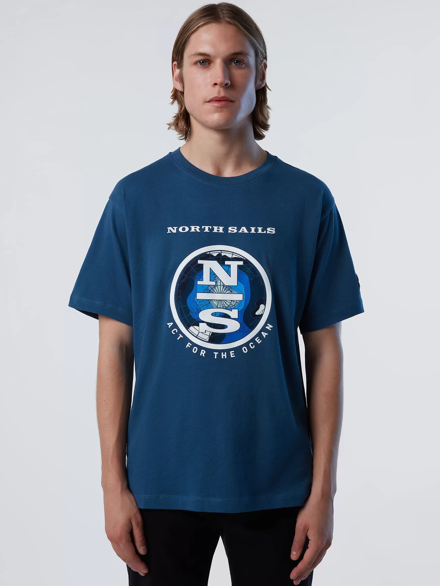 North Sails T-shirt con stampa grafica>Uomo Outlet