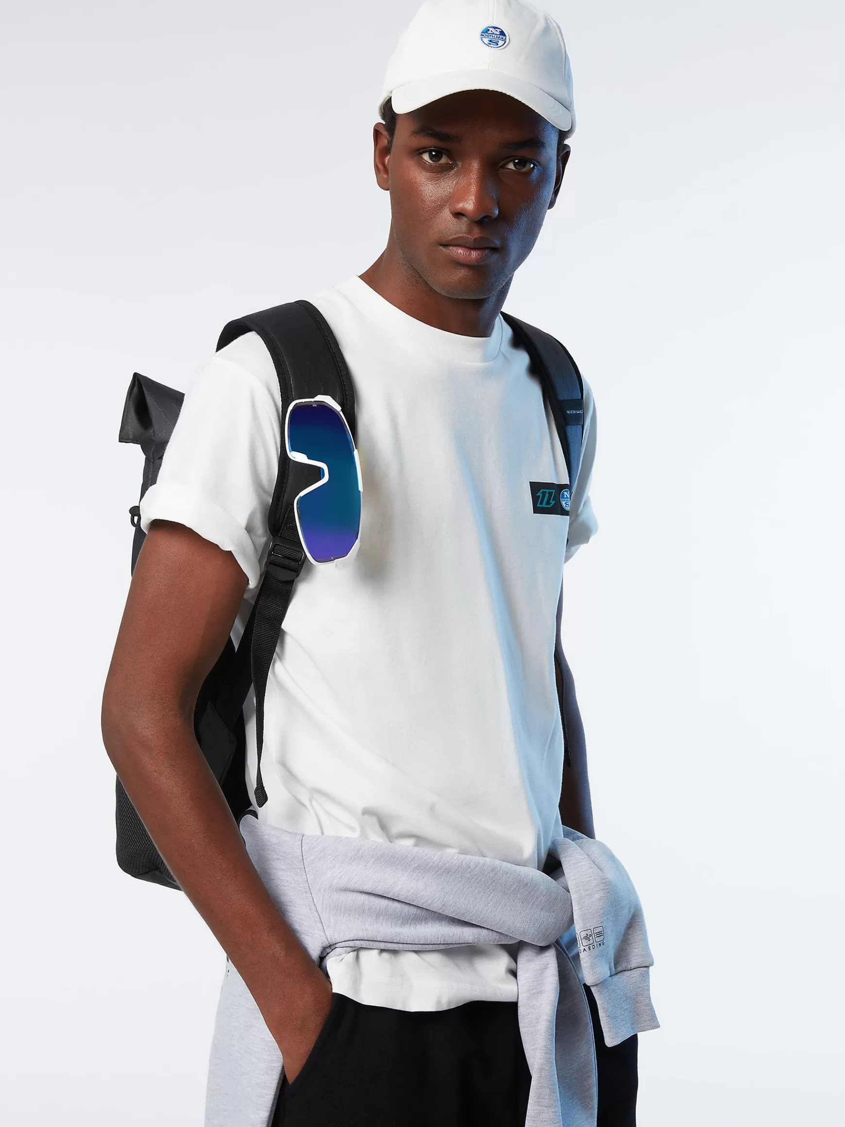 North Sails T-shirt con stampa grafica>Uomo Outlet
