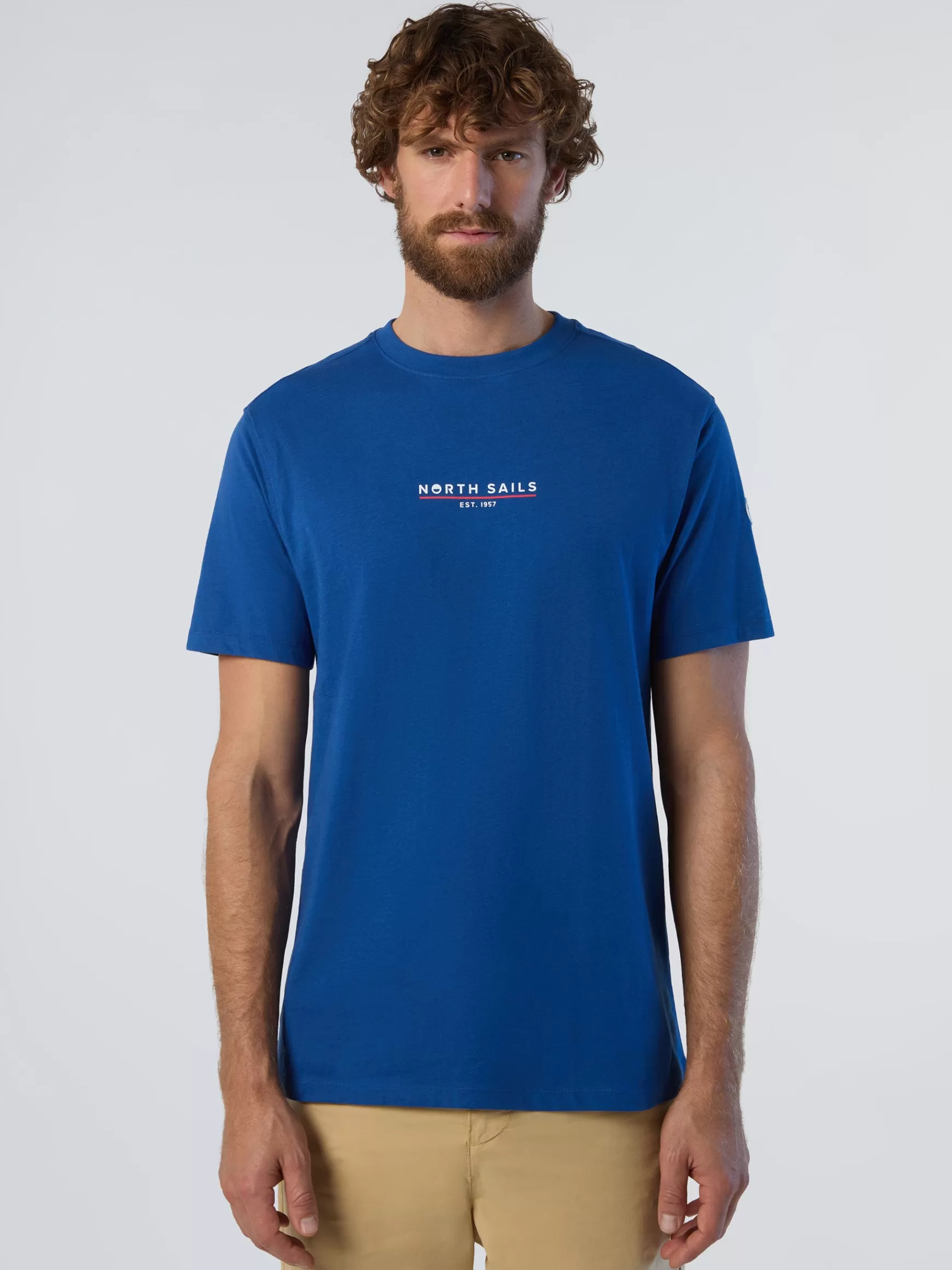 North Sails T-shirt con stampa heritage>Uomo Outlet