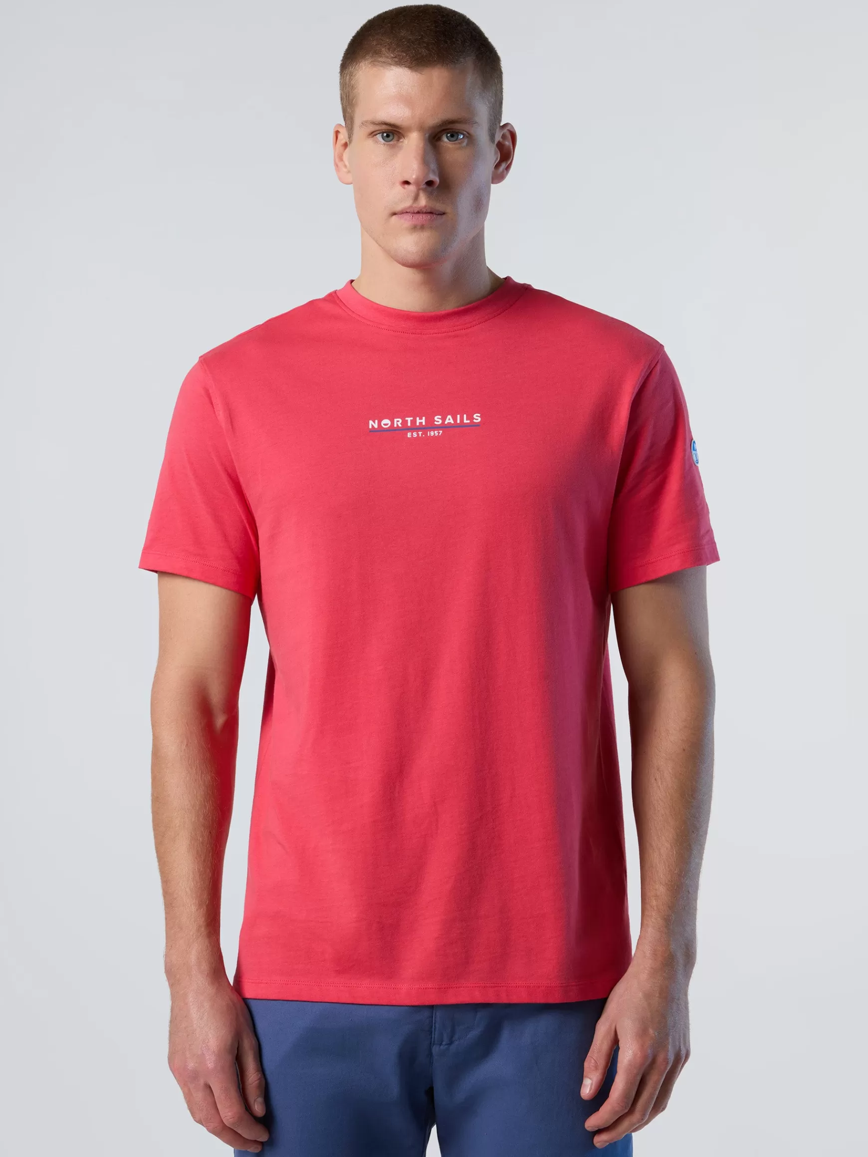 North Sails T-shirt con stampa heritage>Uomo Outlet